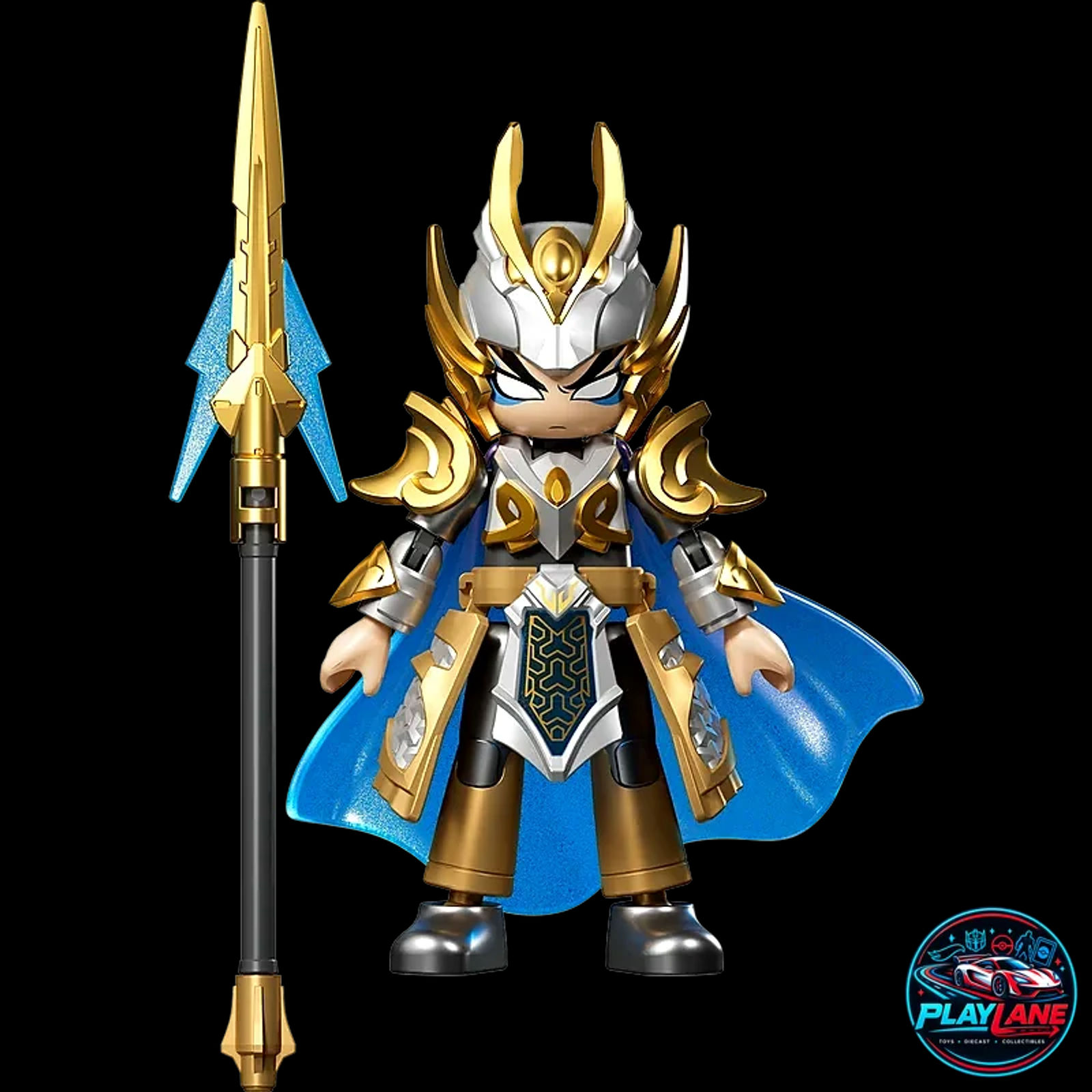 Blokees Herospire: Warrior Version 09 (Wave 09) Skyward Dragon - Three Kingdoms & Mythological Heroes Articulated Snap-Fit Model Kit Blind Box (Single Pack / Set of 9) - Main View 11