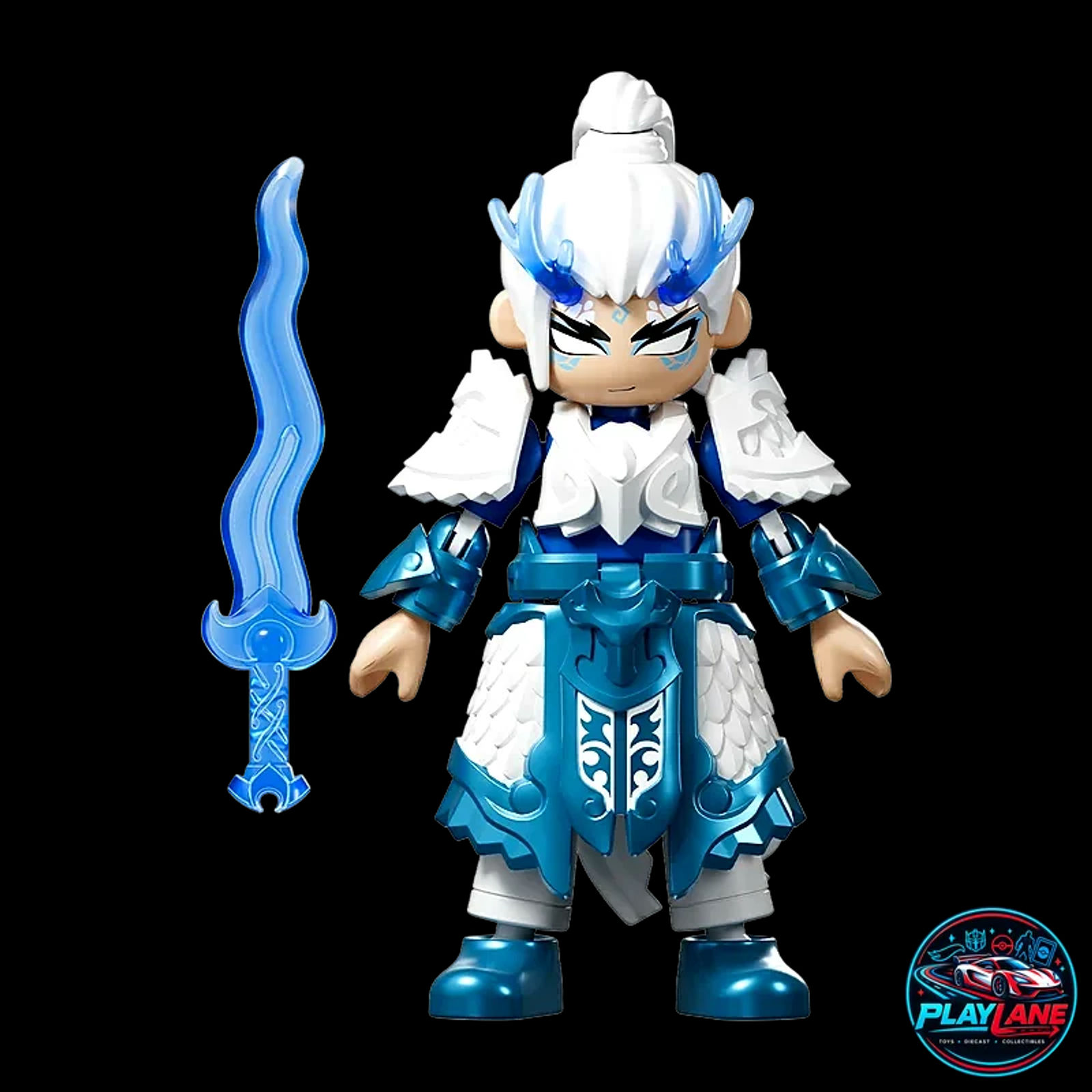 Blokees Herospire: Warrior Version 09 (Wave 09) Skyward Dragon - Three Kingdoms & Mythological Heroes Articulated Snap-Fit Model Kit Blind Box (Single Pack / Set of 9) - Main View 4