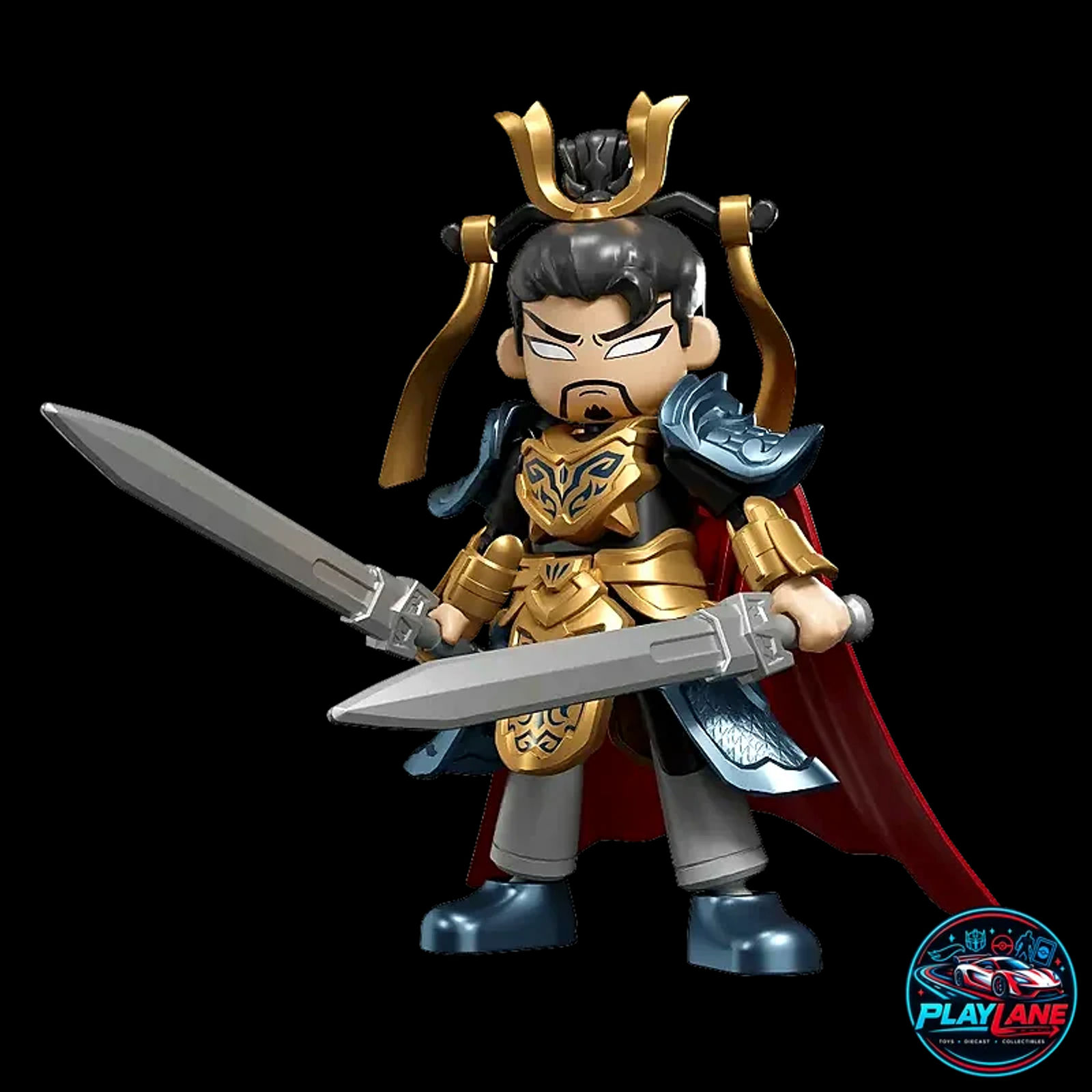Blokees Herospire: Warrior Version 07 (WV-07) Wisdom And Brave - Three Kingdoms & Mythological Strategists Articulated Snap-Fit Model Kit Blind Box (Single Pack / Display of 9) - Main View 15