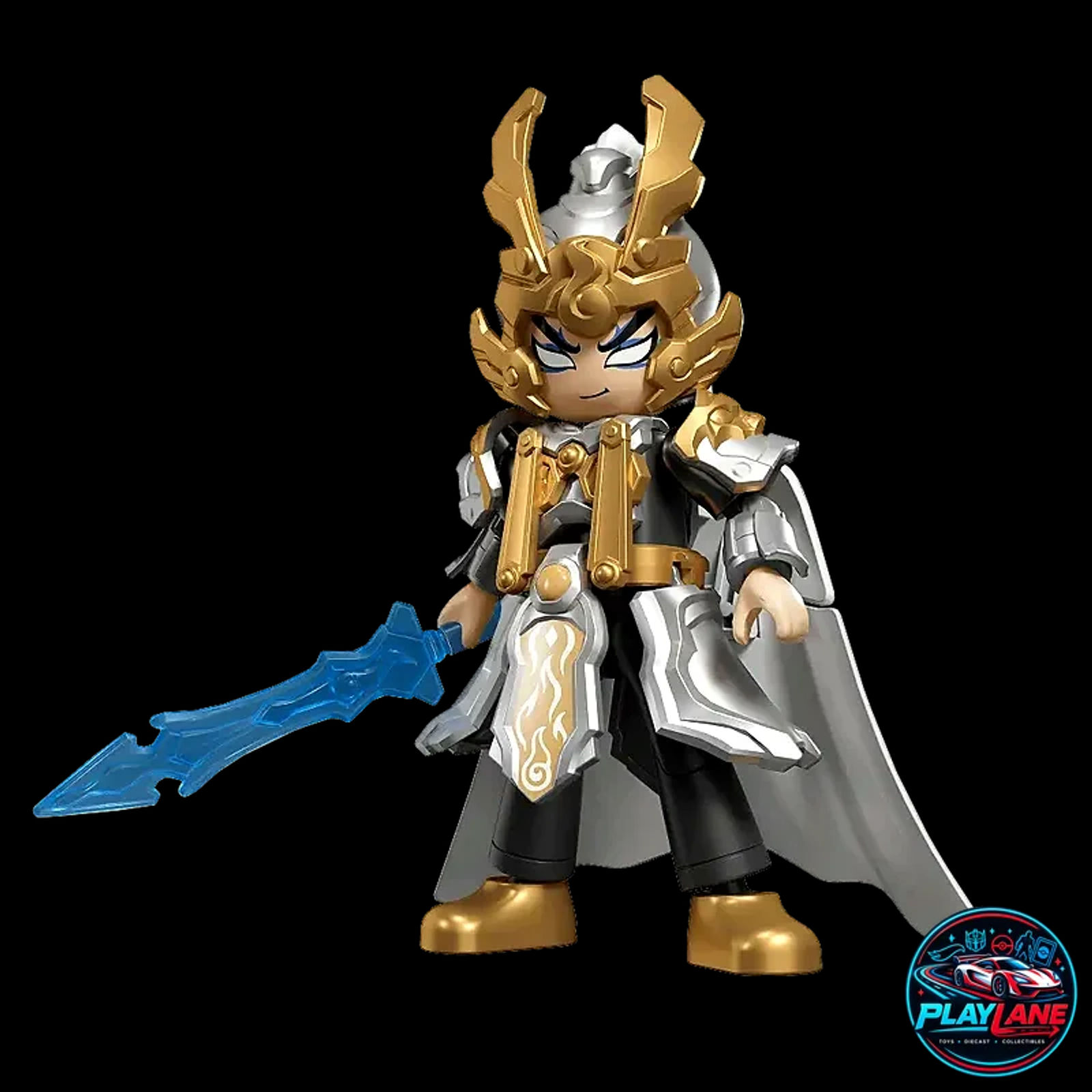 Blokees Herospire: Warrior Version 07 (WV-07) Wisdom And Brave - Three Kingdoms & Mythological Strategists Articulated Snap-Fit Model Kit Blind Box (Single Pack / Display of 9) - Main View 13