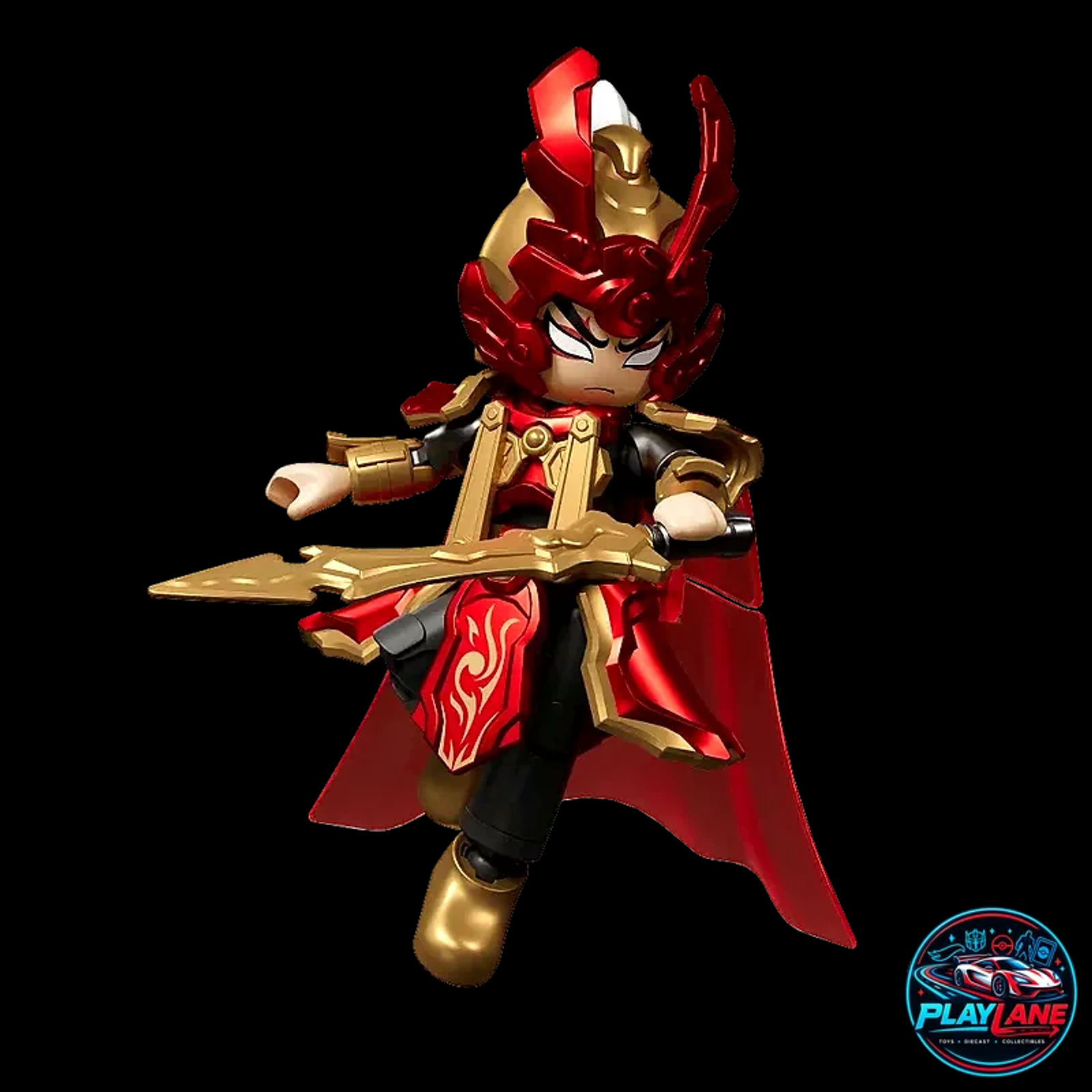 Blokees Herospire: Warrior Version 07 (WV-07) Wisdom And Brave - Three Kingdoms & Mythological Strategists Articulated Snap-Fit Model Kit Blind Box (Single Pack / Display of 9) - Main View 8