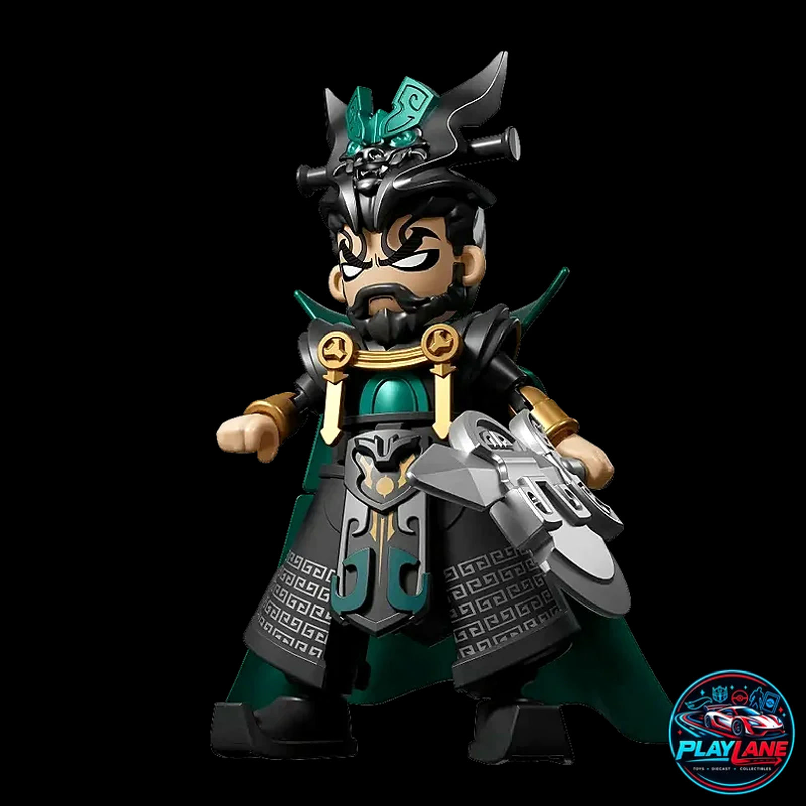Blokees Herospire: Warrior Version 07 (WV-07) Wisdom And Brave - Three Kingdoms & Mythological Strategists Articulated Snap-Fit Model Kit Blind Box (Single Pack / Display of 9) - Main View 10
