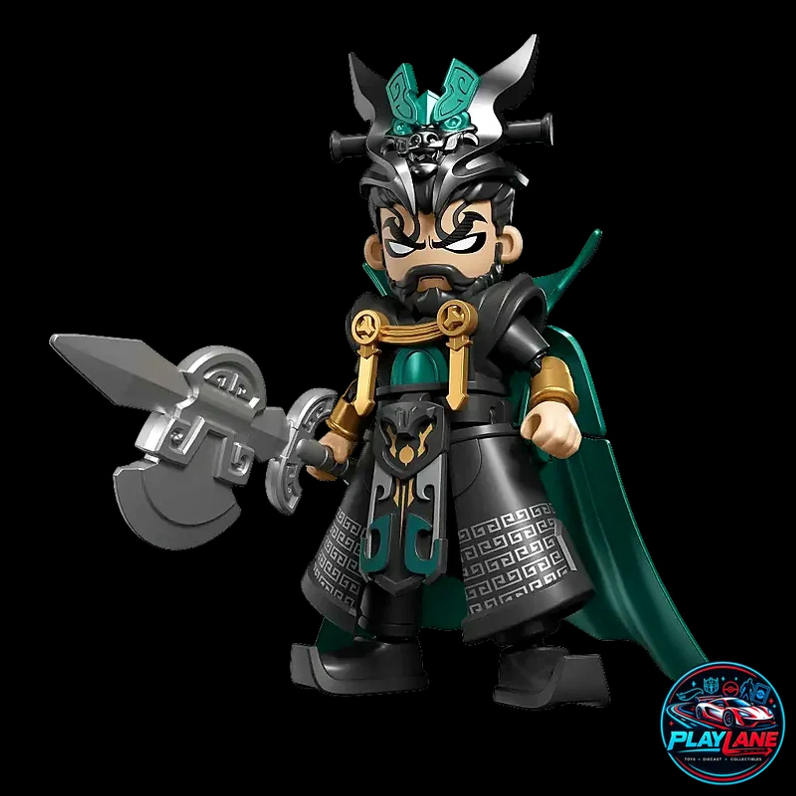 Blokees Herospire: Warrior Version 07 (WV-07) Wisdom And Brave - Three Kingdoms & Mythological Strategists Articulated Snap-Fit Model Kit Blind Box (Single Pack / Display of 9) - Main View 14