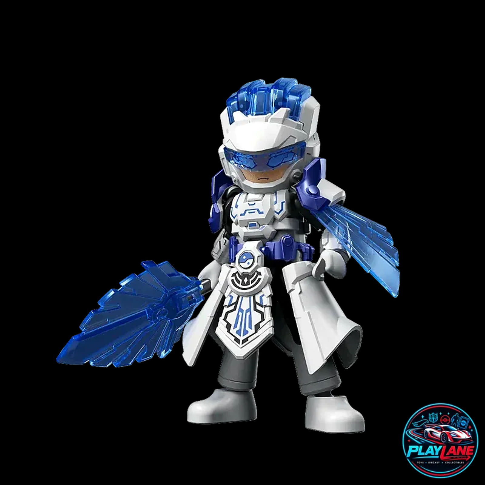Blokees Herospire: Warrior Version 07 (WV-07) Wisdom And Brave - Three Kingdoms & Mythological Strategists Articulated Snap-Fit Model Kit Blind Box (Single Pack / Display of 9) - Main View 12