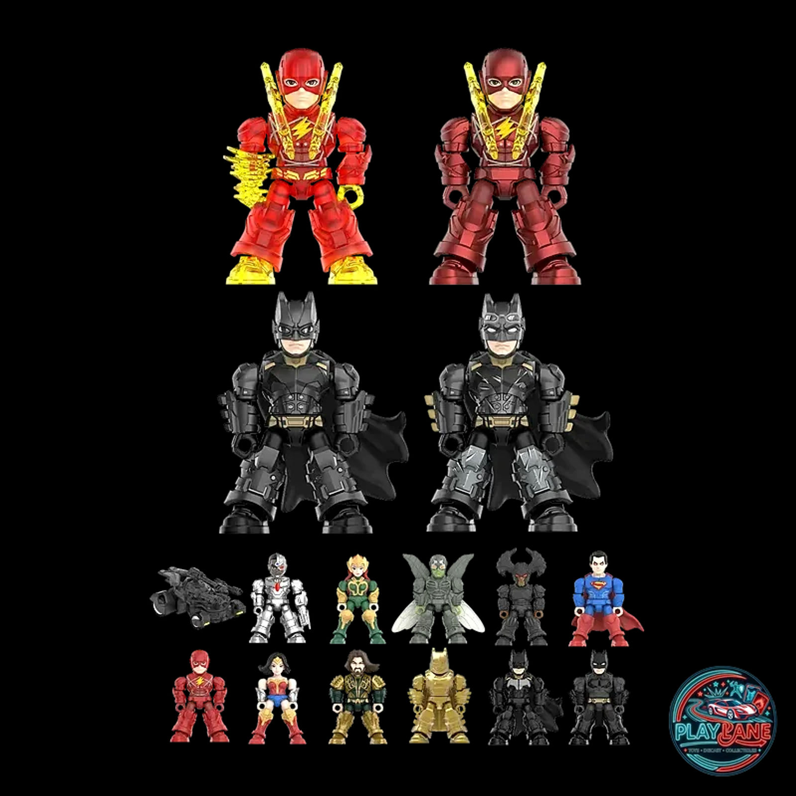 BLOKEES Justice League Defender Version DC02 Blind Box Articulated Model Kit - Main View 3