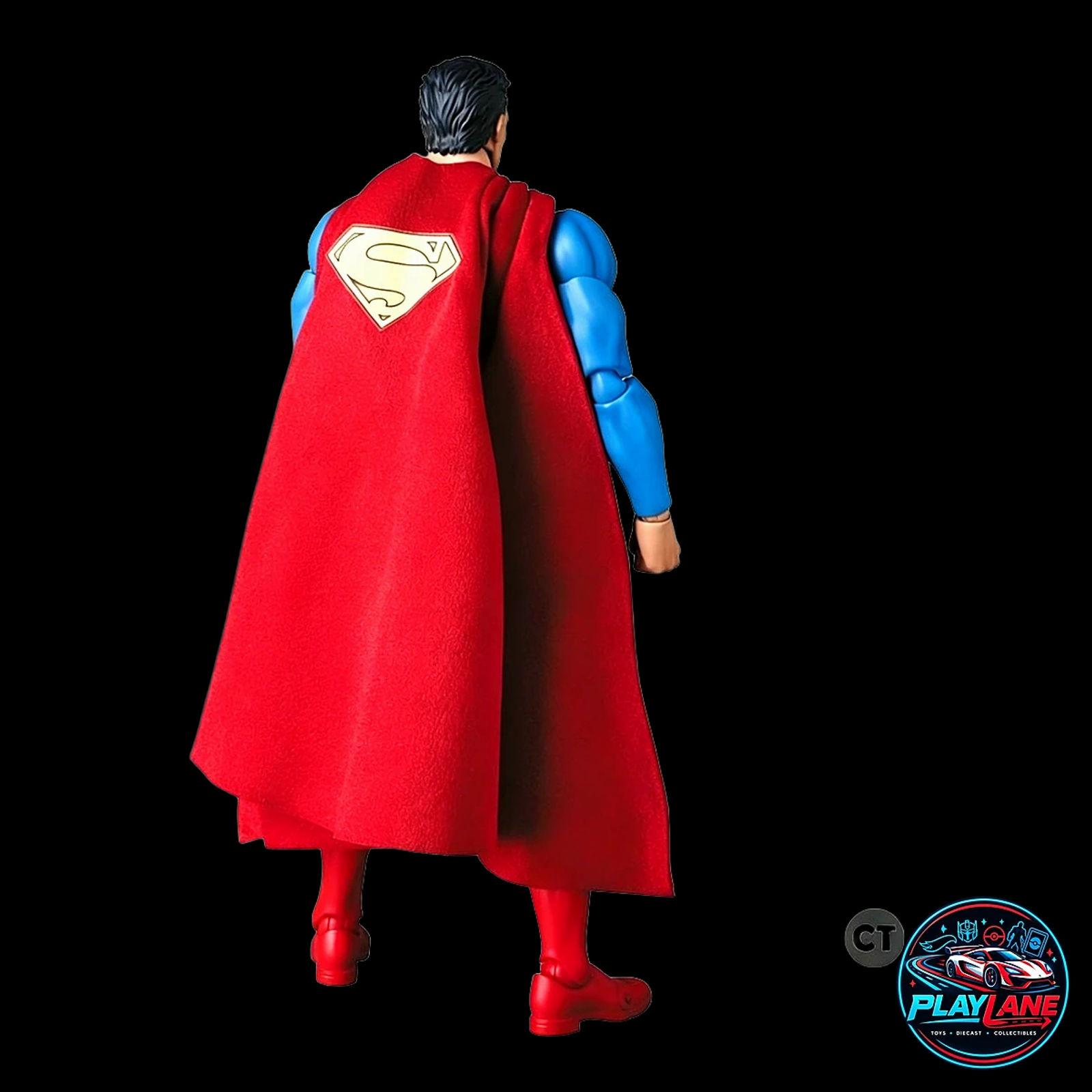 CT Toys No.117 Superman (Batman: Hush Ver.) 1/12 Scale Highly Articulated Comic Action Figure with Poseable Wired Cloth Cape, Poison Ivy Vine & Heat Vision Head - Main View 11