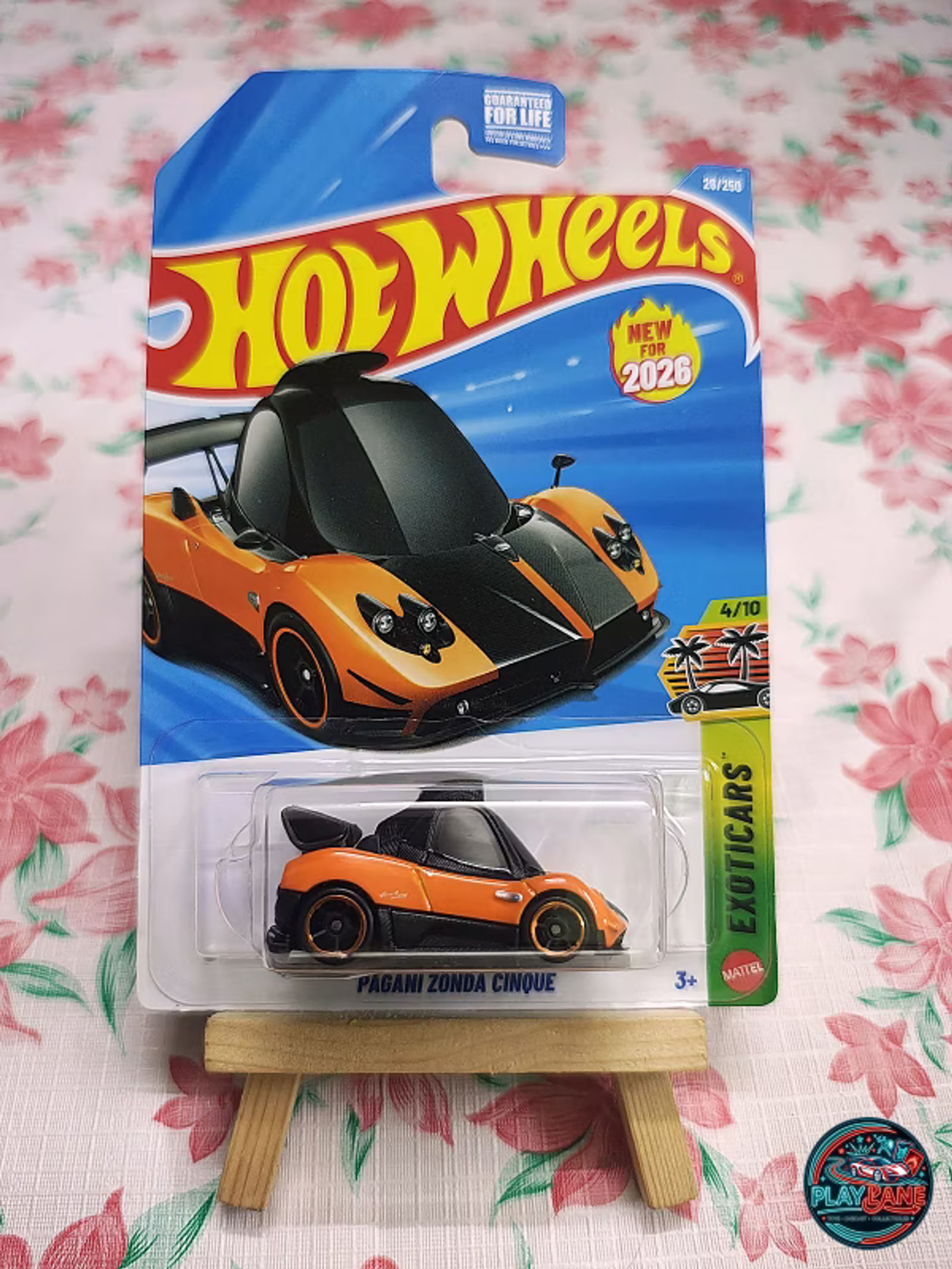 Hot Wheels Pagani Zonda Cinque – 1:64 Scale HW Exotics Mainline Diecast Model Car | Imported - Main View 1