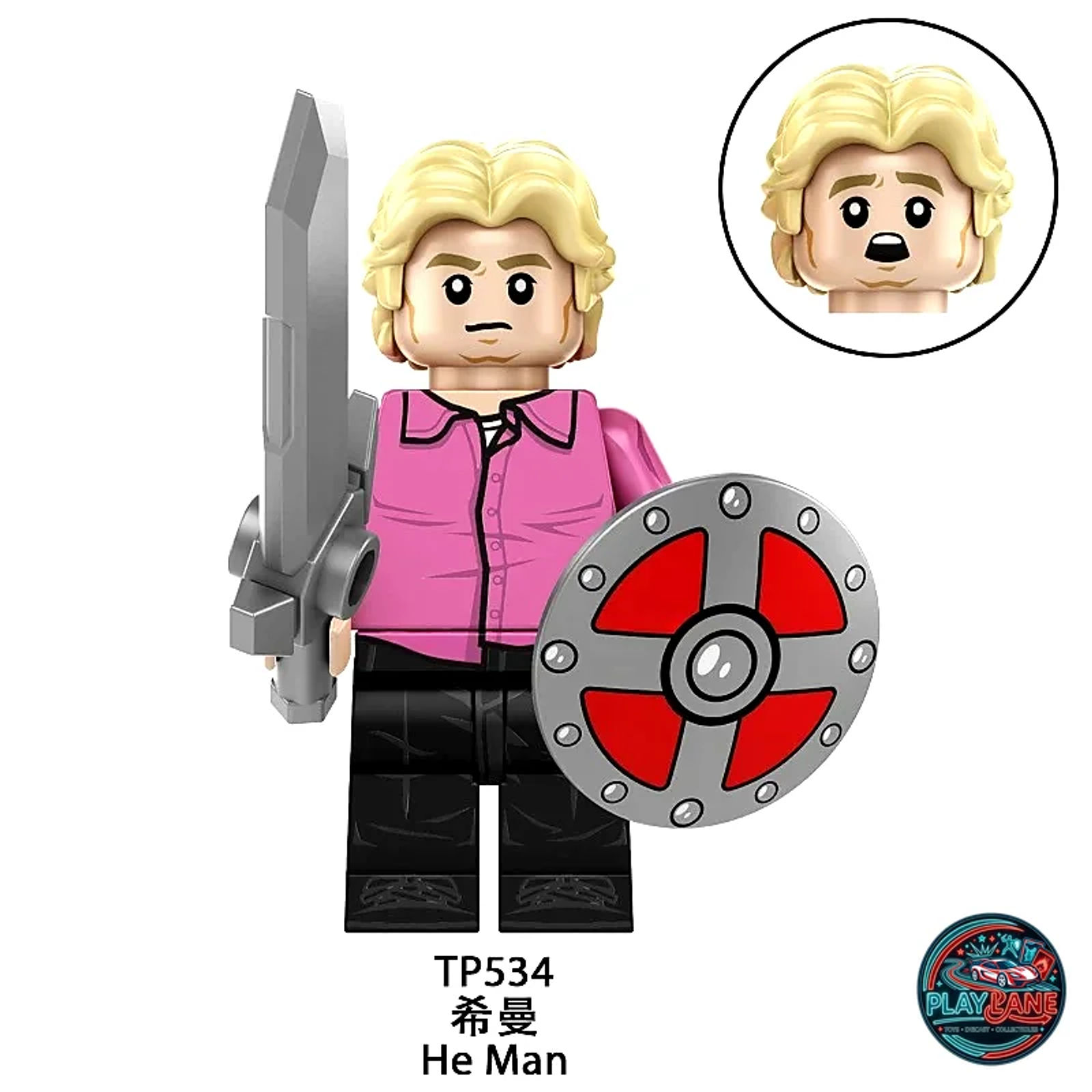 Custom Minifigs He Man Prince Adam - Main View 1