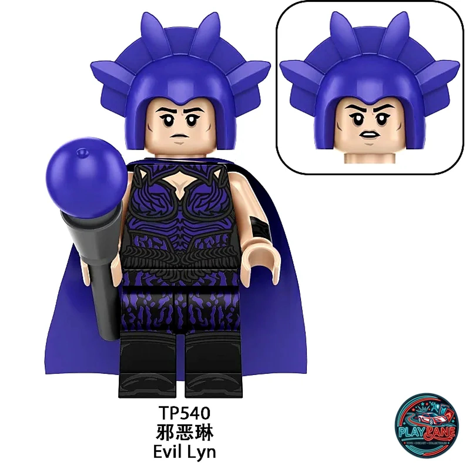 Custom Minifigs He Man Evil Lyn - Main View 1