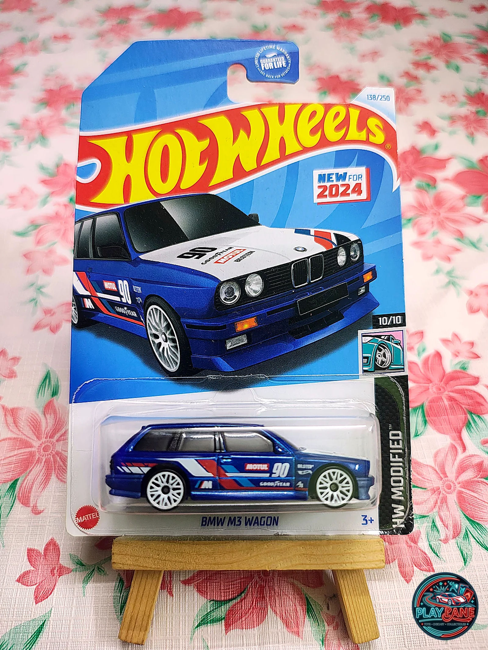 Hot Wheels HW Modified – BMW M3 Wagon (Blue Edition) | Premium Imported 1:64 Scale Die-Cast Car [New for 2024 First Edition Casting] - Main View 1