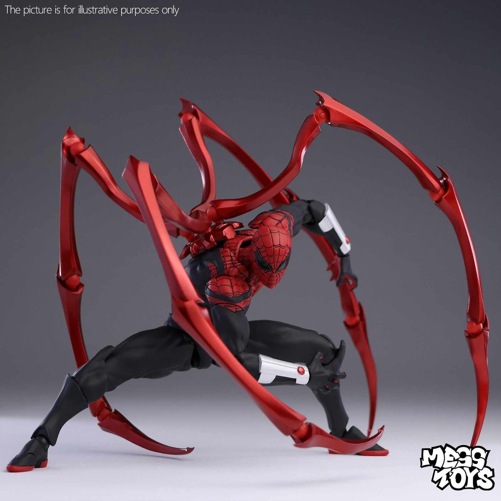 MESS Toys Superior Spider-Man Superior Neighbor Action Figure (16cm) - Main View 3