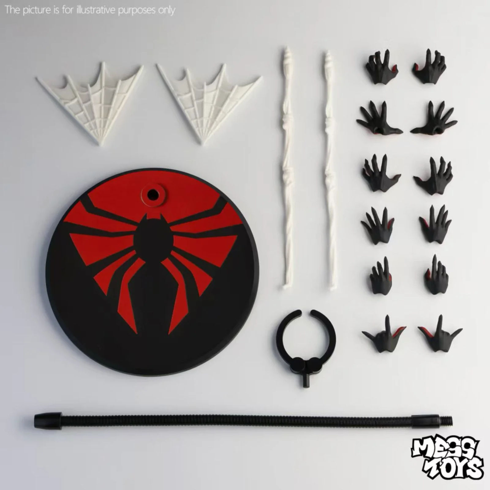 MESS Toys Superior Spider-Man Superior Neighbor Action Figure (16cm) - Main View 6
