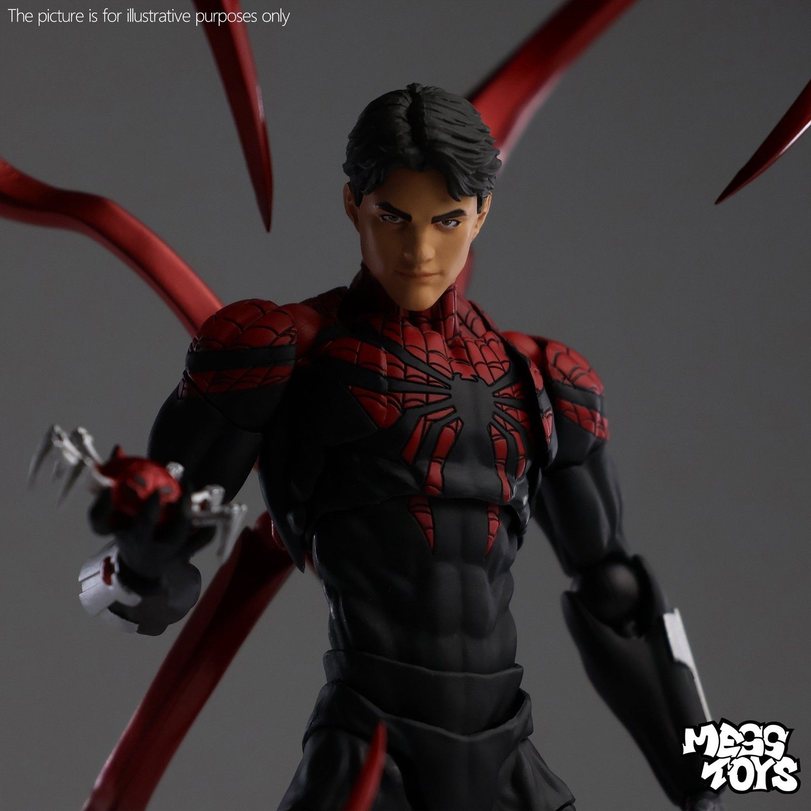 MESS Toys Superior Spider-Man Superior Neighbor Action Figure (16cm) - Main View 4