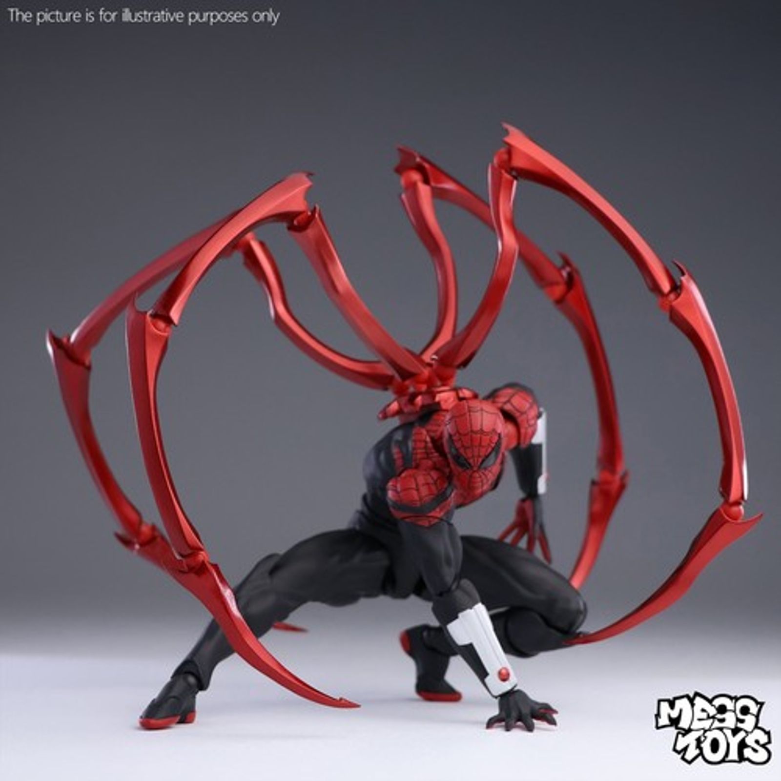 MESS Toys Superior Spider-Man Superior Neighbor Action Figure (16cm) - Main View 2
