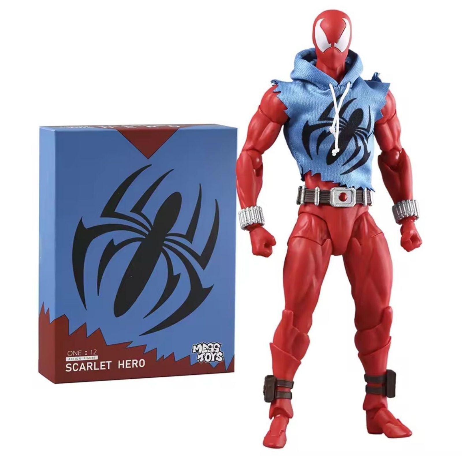 MESS Toys Scarlet Spider Scarlet Hero Action Figure (16cm) - Main View 3