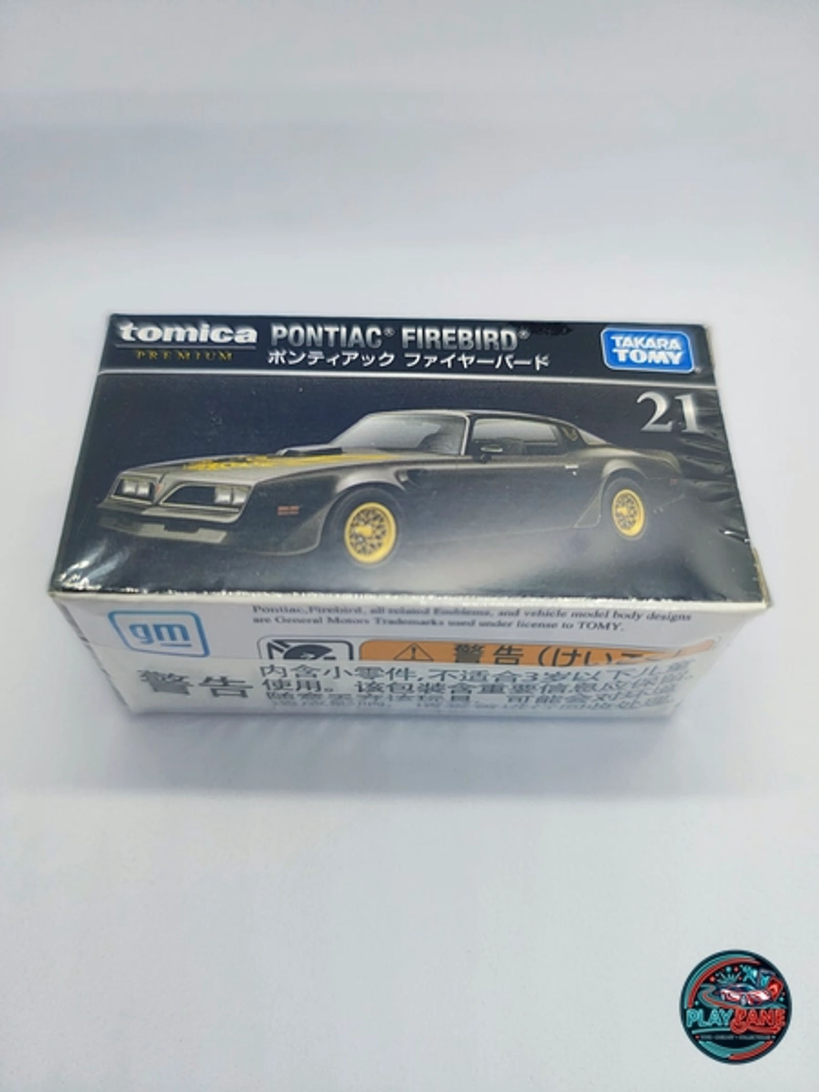 Takara Tomy Tomica Premium #21 Pontiac Firebird (1:64 Scale) Precision Die-Cast Model Car - Main View 1