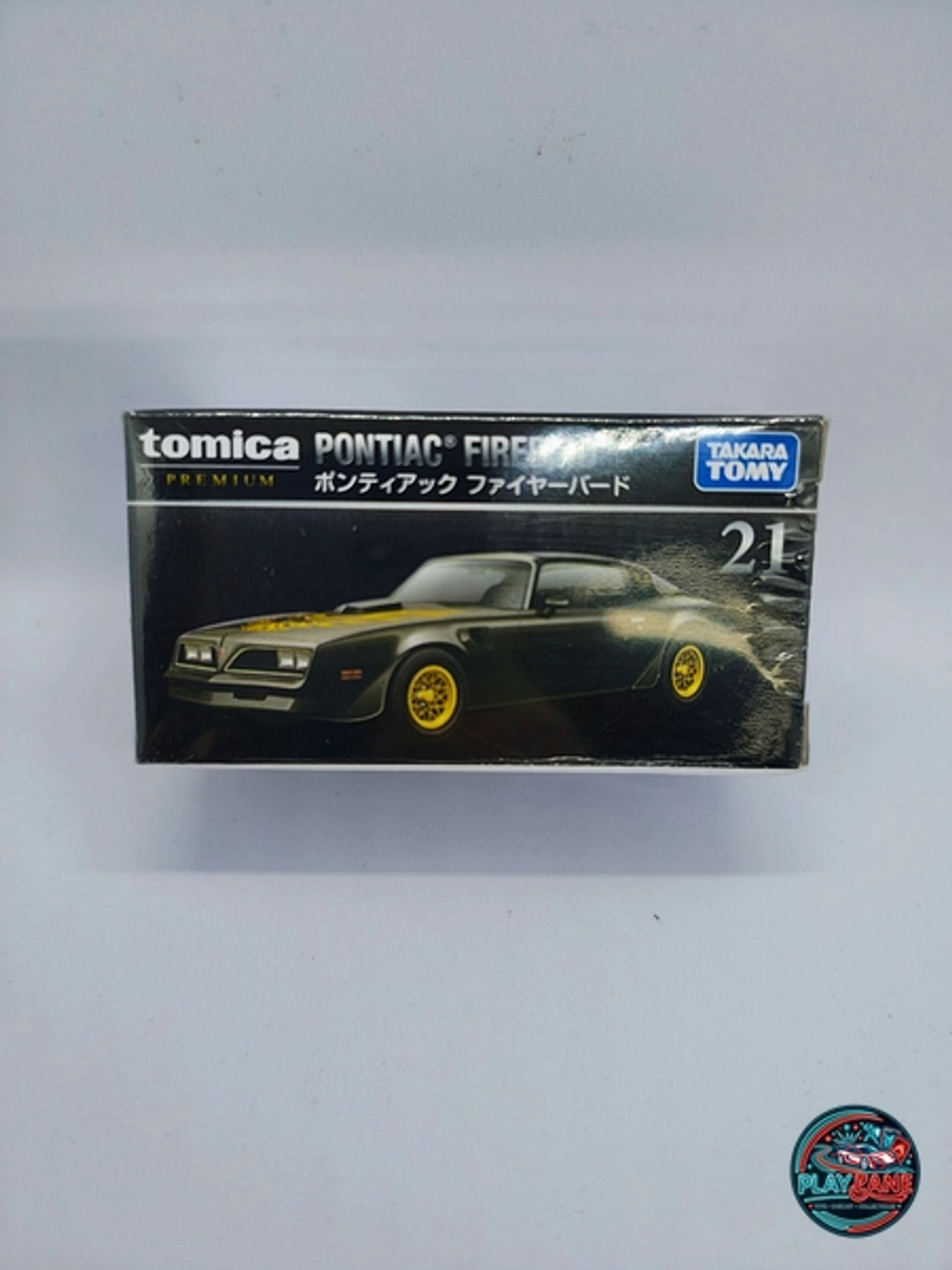Takara Tomy Tomica Premium #21 Pontiac Firebird (1:64 Scale) Precision Die-Cast Model Car - Main View 2