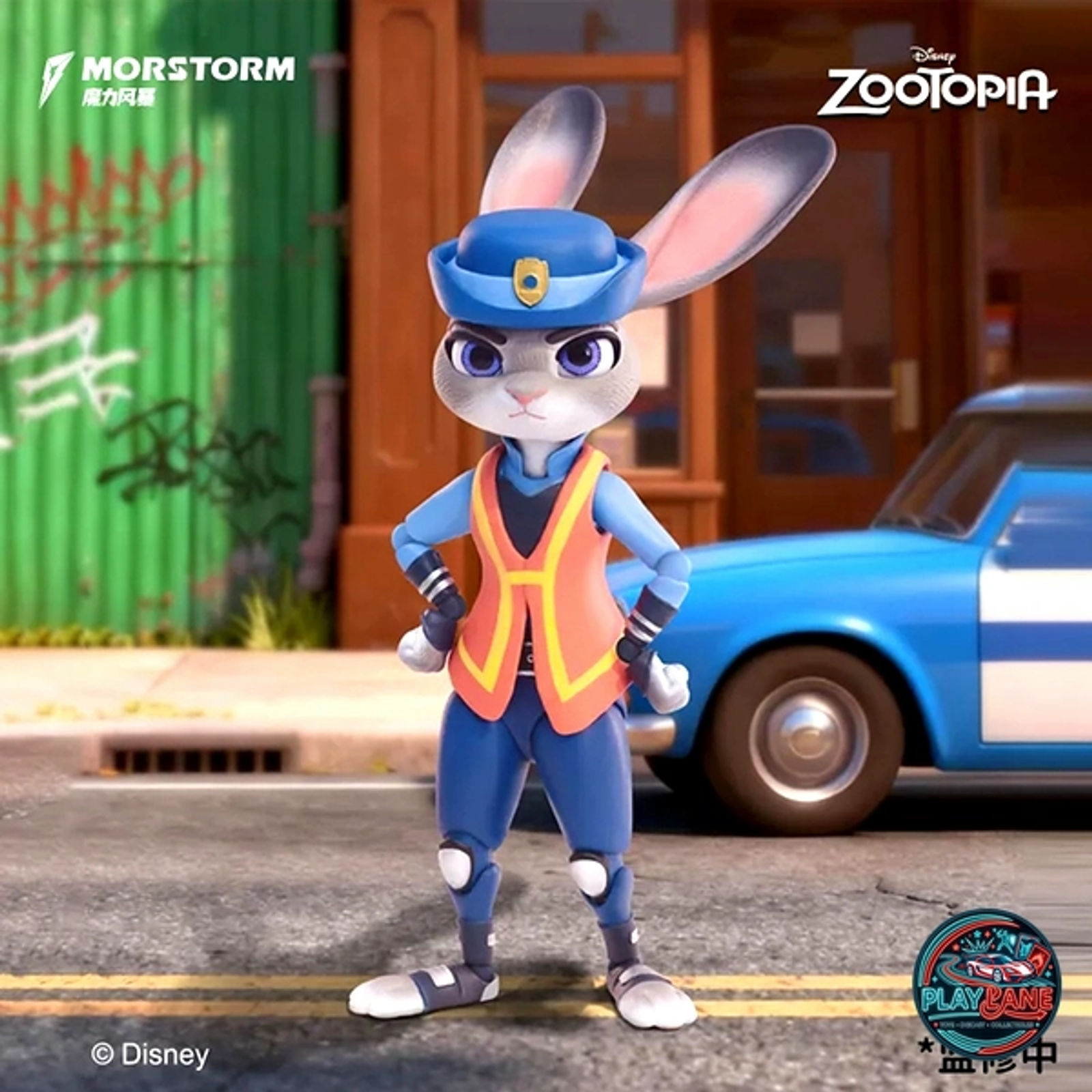 HIPLAY MORSTORM Zootopia Action Figure Vol. 1 MS20004 Blind Box Figure (14cm Articulated Model) - Main View 4