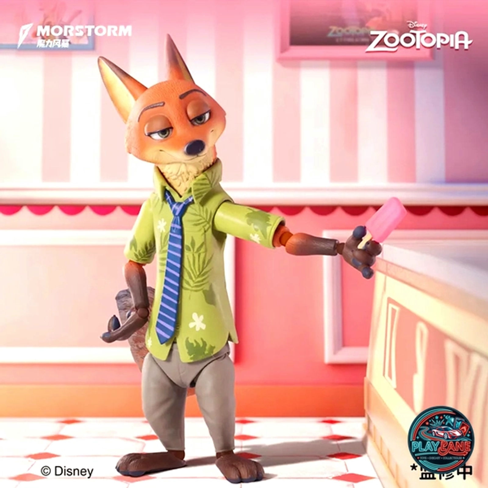 HIPLAY MORSTORM Zootopia Action Figure Vol. 1 MS20004 Blind Box Figure (14cm Articulated Model) - Main View 5