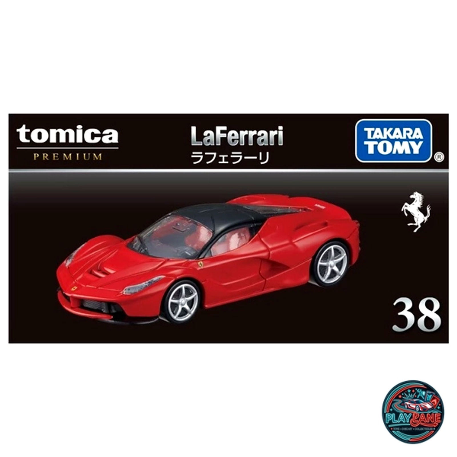 Takara Tomy Tomica Premium No. 38 LaFerrari (1:62 Scale Diecast Collector Model Car) - Main View 1