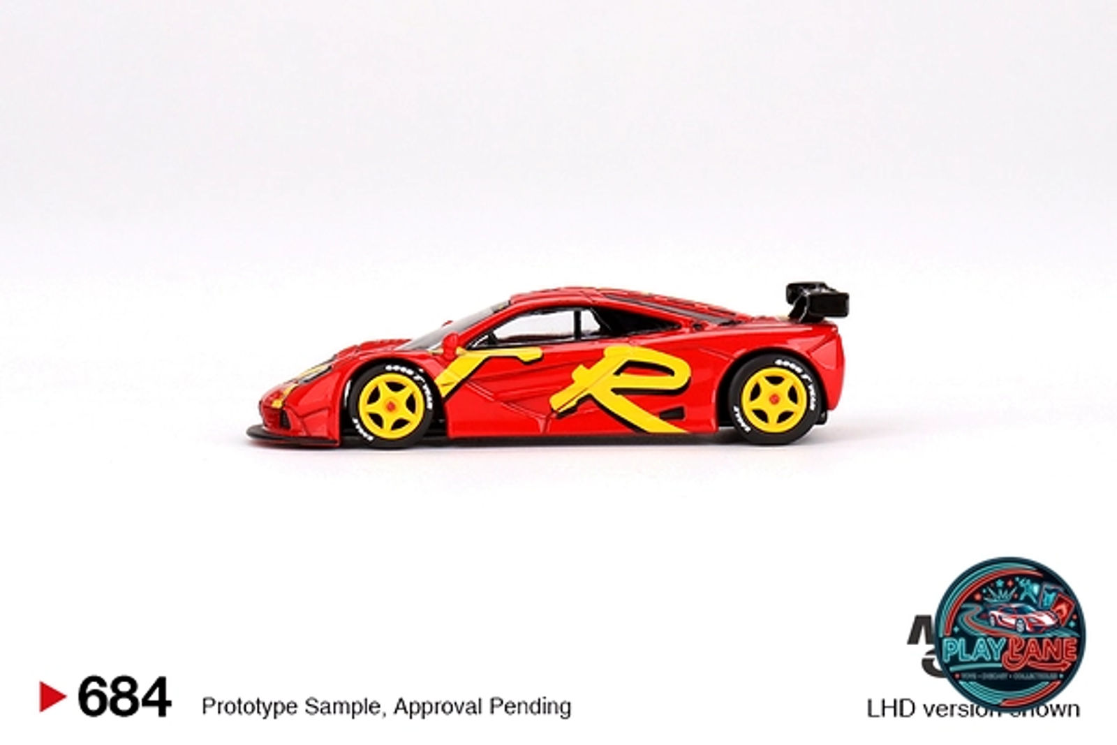 Mini GT 1:64 McLaren F1 GTR 1996 Presentation (MGT00684-L / Die-Cast Model Car) - Main View 3