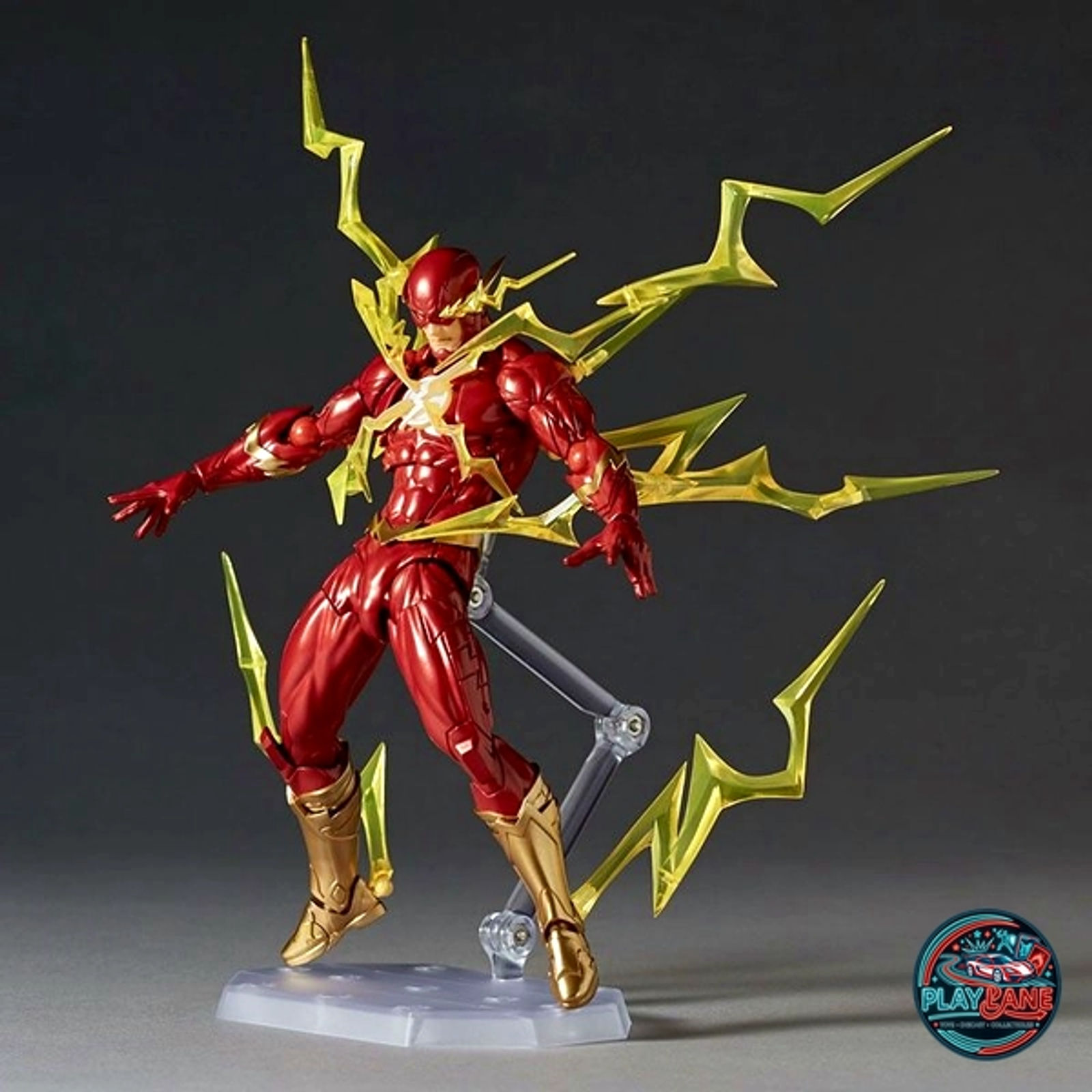 Revoltech Amazing Yamaguchi The Flash Action Figure (1:1 KO / Bootleg Edition) - Main View 2