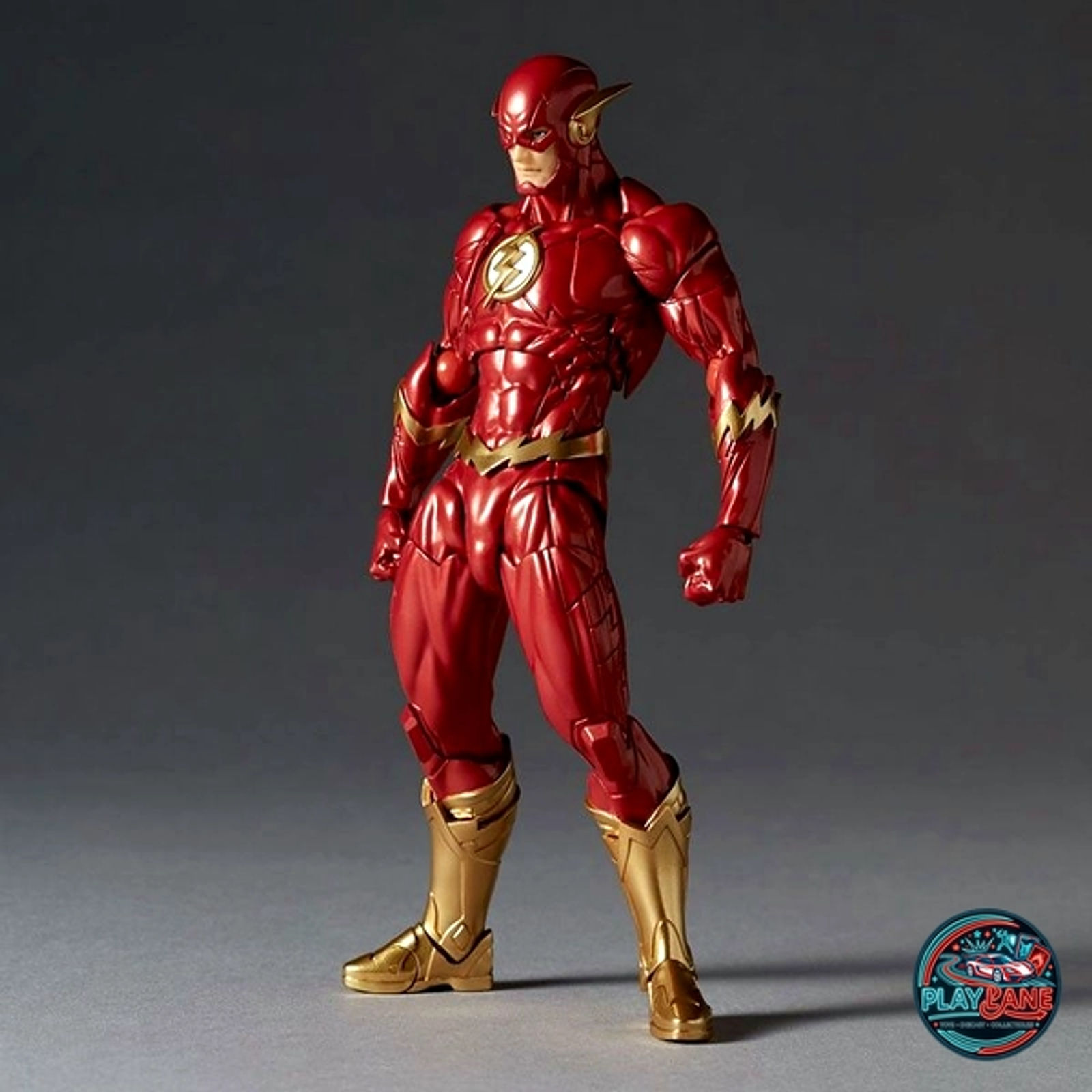 Revoltech Amazing Yamaguchi The Flash Action Figure (1:1 KO / Bootleg Edition) - Main View 5
