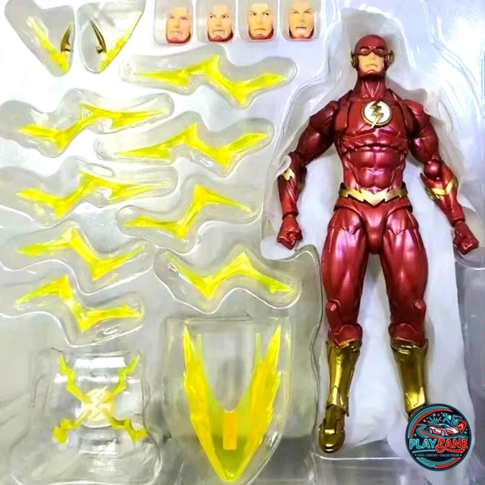 Revoltech Amazing Yamaguchi The Flash Action Figure (1:1 KO / Bootleg Edition) - Main View 6