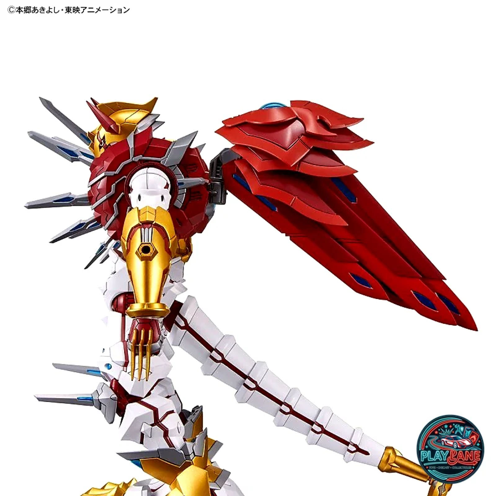 Bandai Figure-rise Standard Amplified ShineGreymon (Digimon Savers Plastic Model Kit) - Main View 4