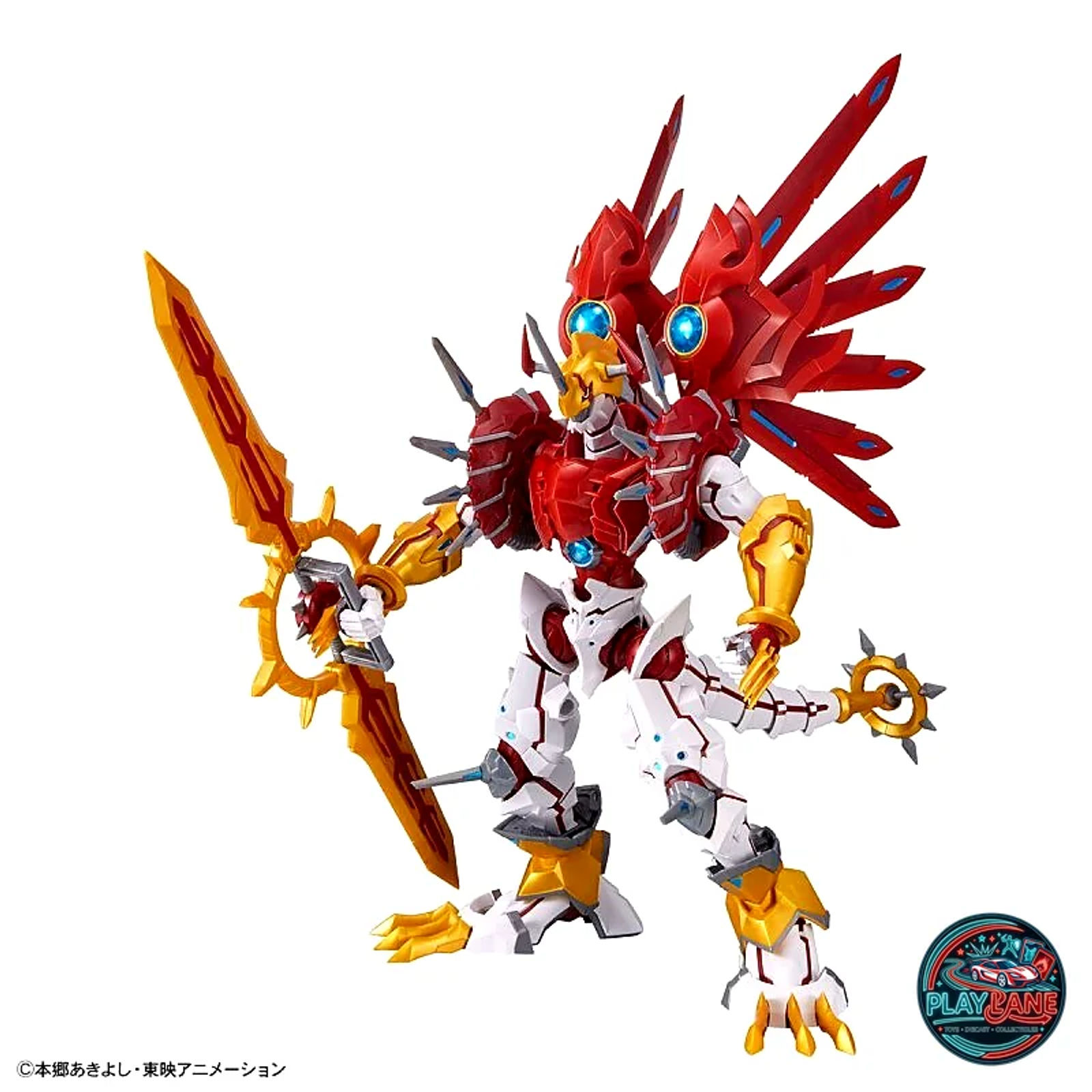 Bandai Figure-rise Standard Amplified ShineGreymon (Digimon Savers Plastic Model Kit) - Main View 6