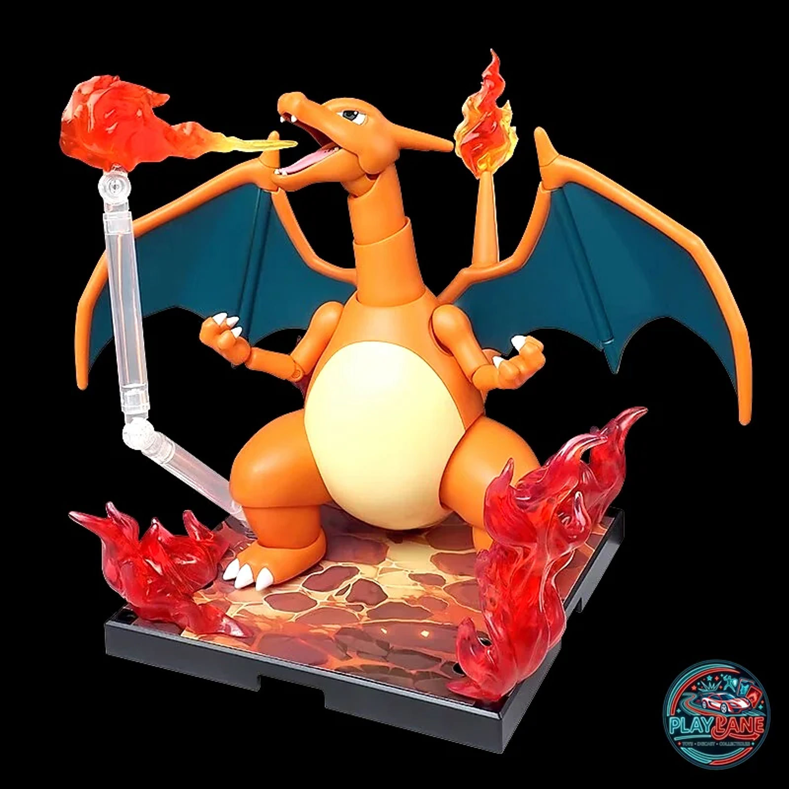 Blokees Pokémon Classic Version-L Charizard Snap-Fit Model Kit - Main View 2