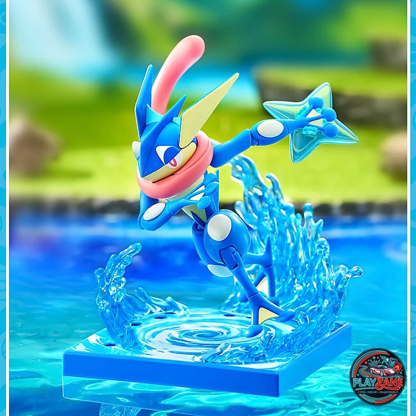 Blokees Pokémon Classic Version-L Greninja Snap-Fit Model Kit - Main View 2