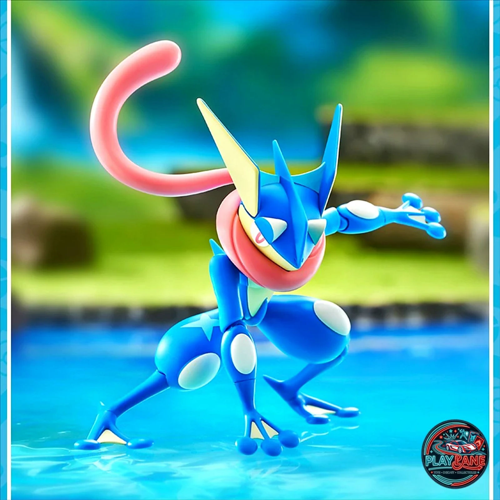 Blokees Pokémon Classic Version-L Greninja Snap-Fit Model Kit - Main View 3