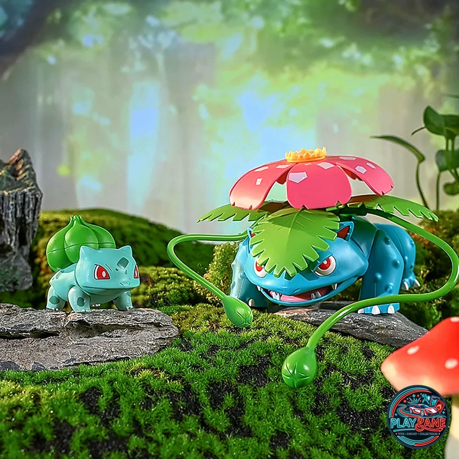 Keepley Pokémon Bulbasaur & Venusaur Building Block Set (Two-Figure Model Kit) - Main View 2