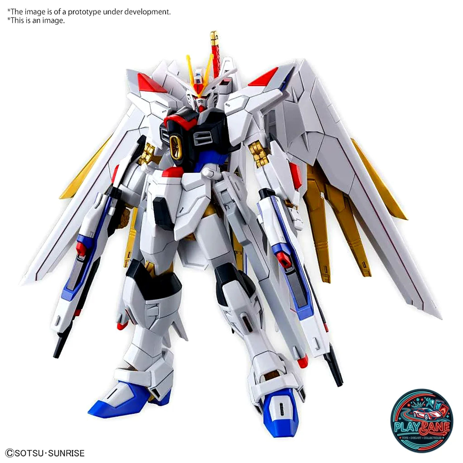 Bandai HGCE 1/144 Mighty Strike Freedom Gundam Model Kit (Gundam SEED Freedom) - Main View 2