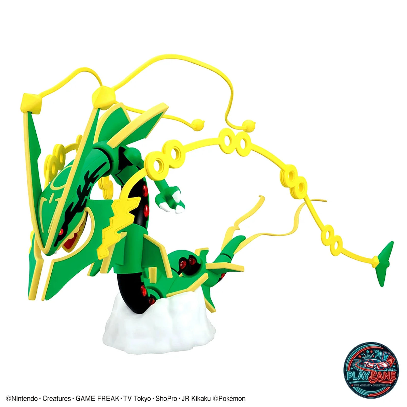 Bandai Pokémon Plamo Collection Select Series #61 Mega Rayquaza Model Kit - Main View 2