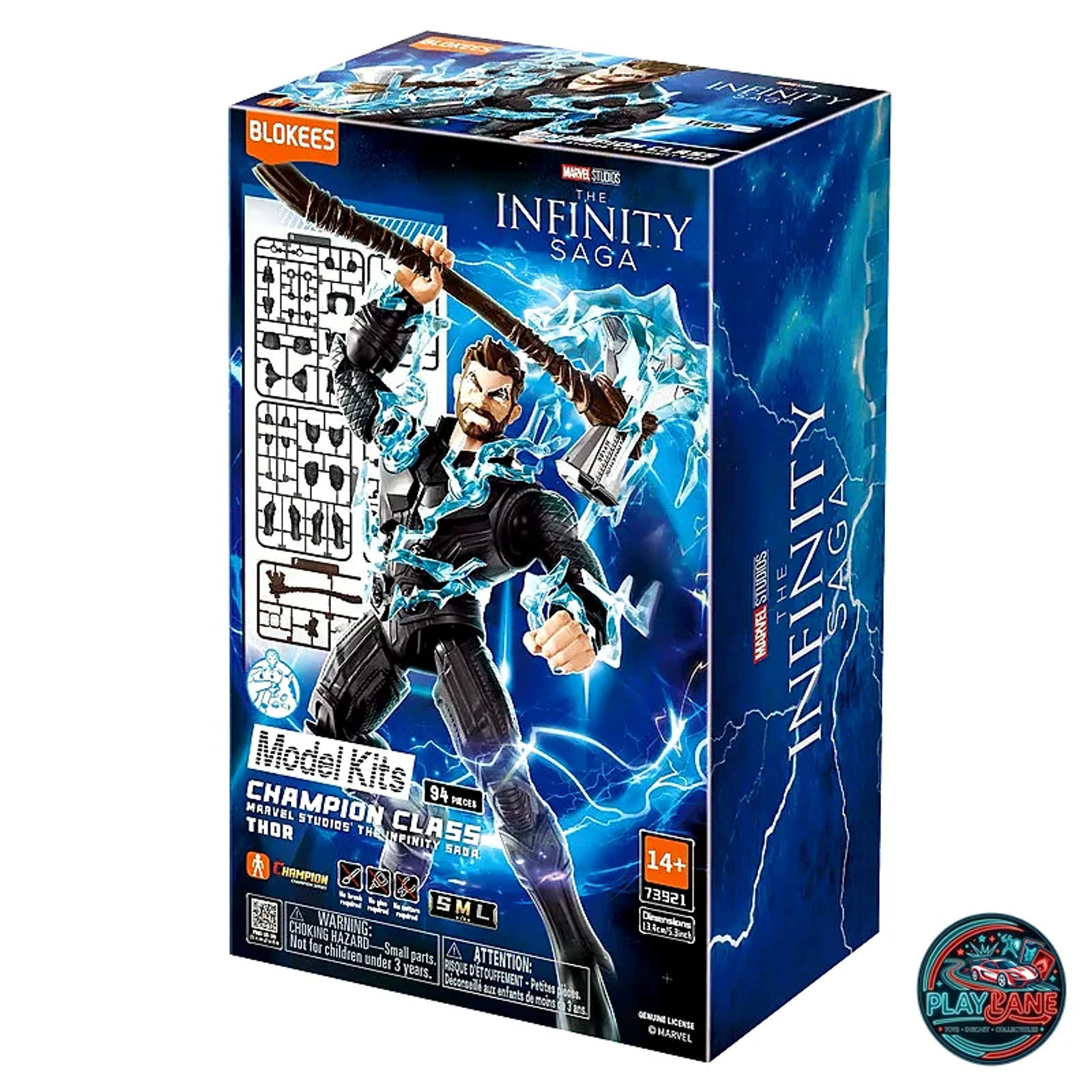 Blokees Marvel Infinity Saga Champion Class 02 Thor Model Kit - Main View 1