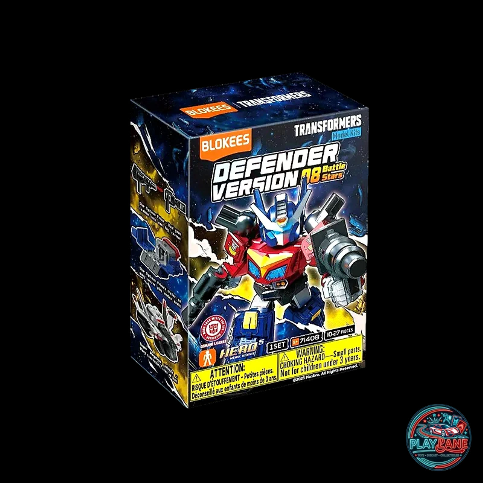Blokees Transformers Defender Class Version 08: Battle Stars Blind Box Model Kit - Main View 1