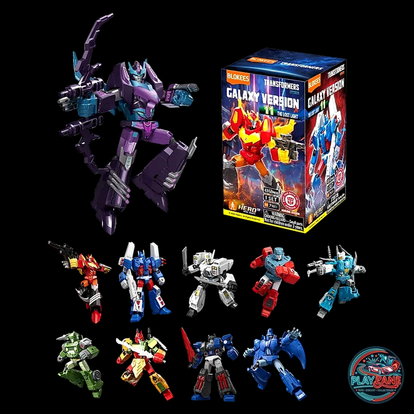 Blokees Transformers Galaxy Version 11: The Lost Light Blind Box Model Kit - Main View 3