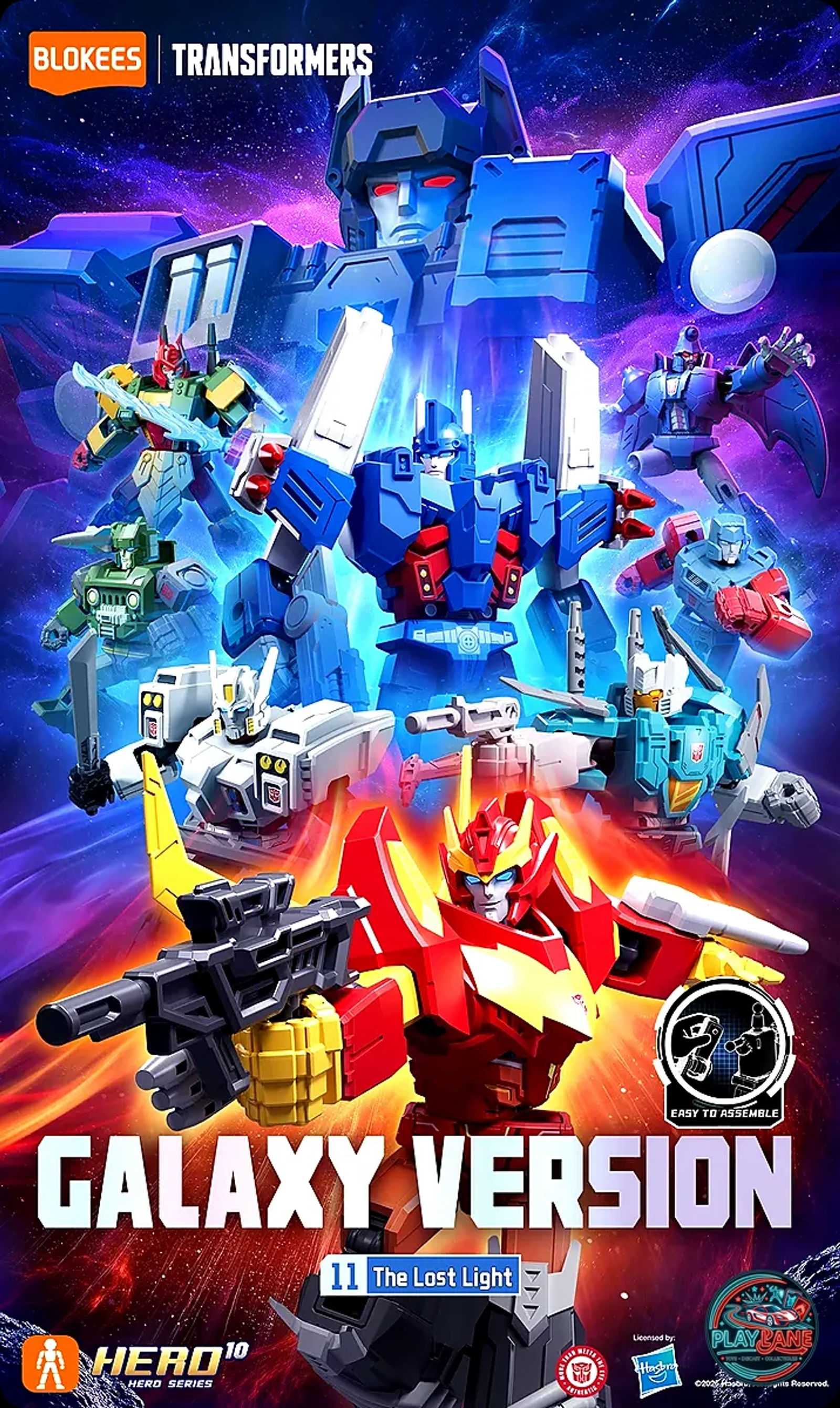 Blokees Transformers Galaxy Version 11: The Lost Light Blind Box Model Kit - Main View 14