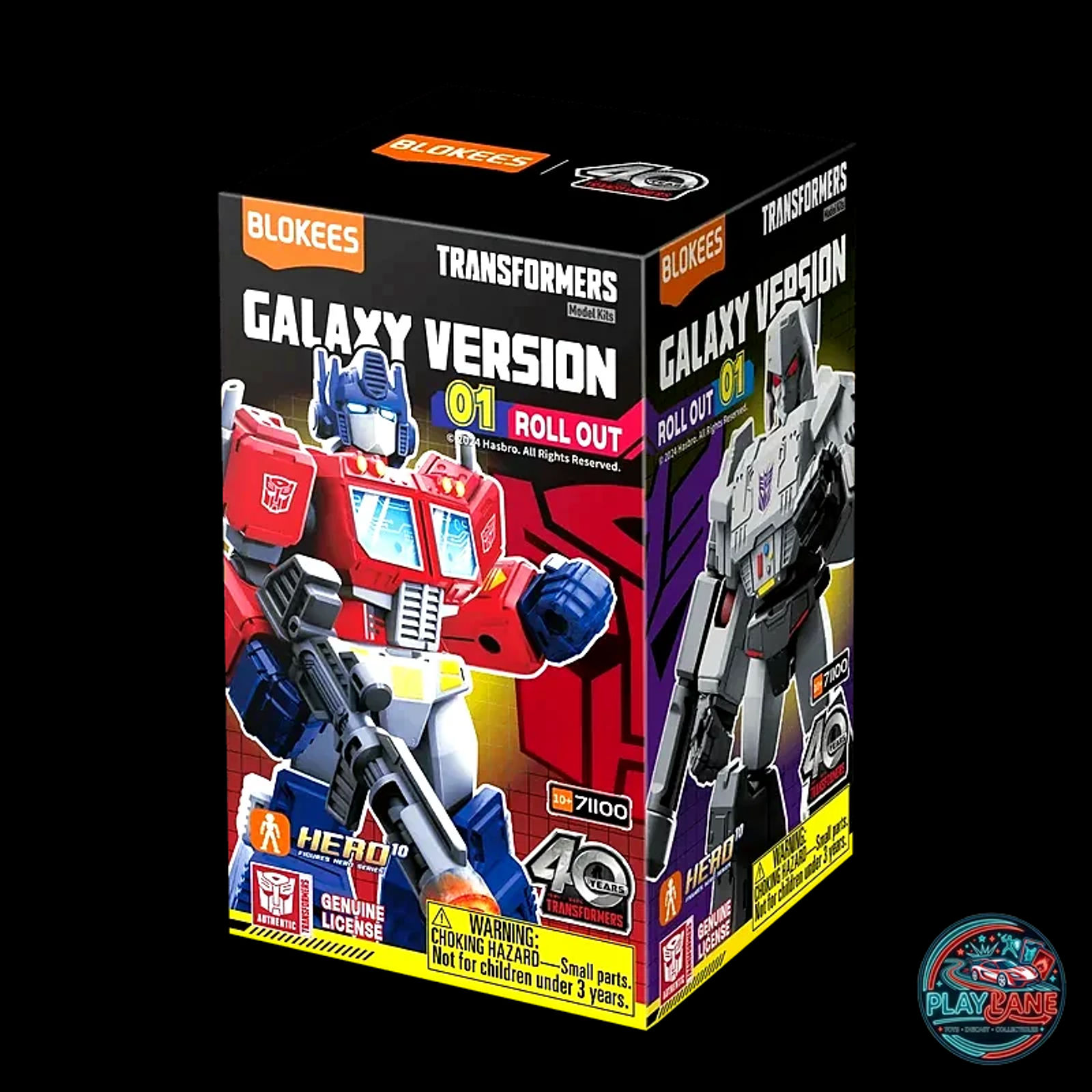 Blokees Transformers Galaxy Version 01: Roll Out Blind Box Model Kit - Main View 1