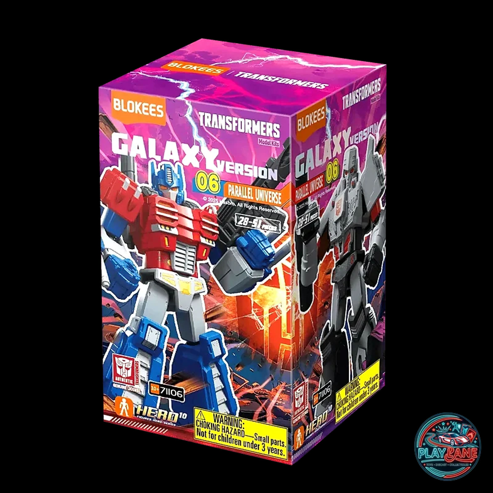 Blokees Transformers Galaxy Version 06: Parallel Universe Blind Box Model Kit - Main View 1