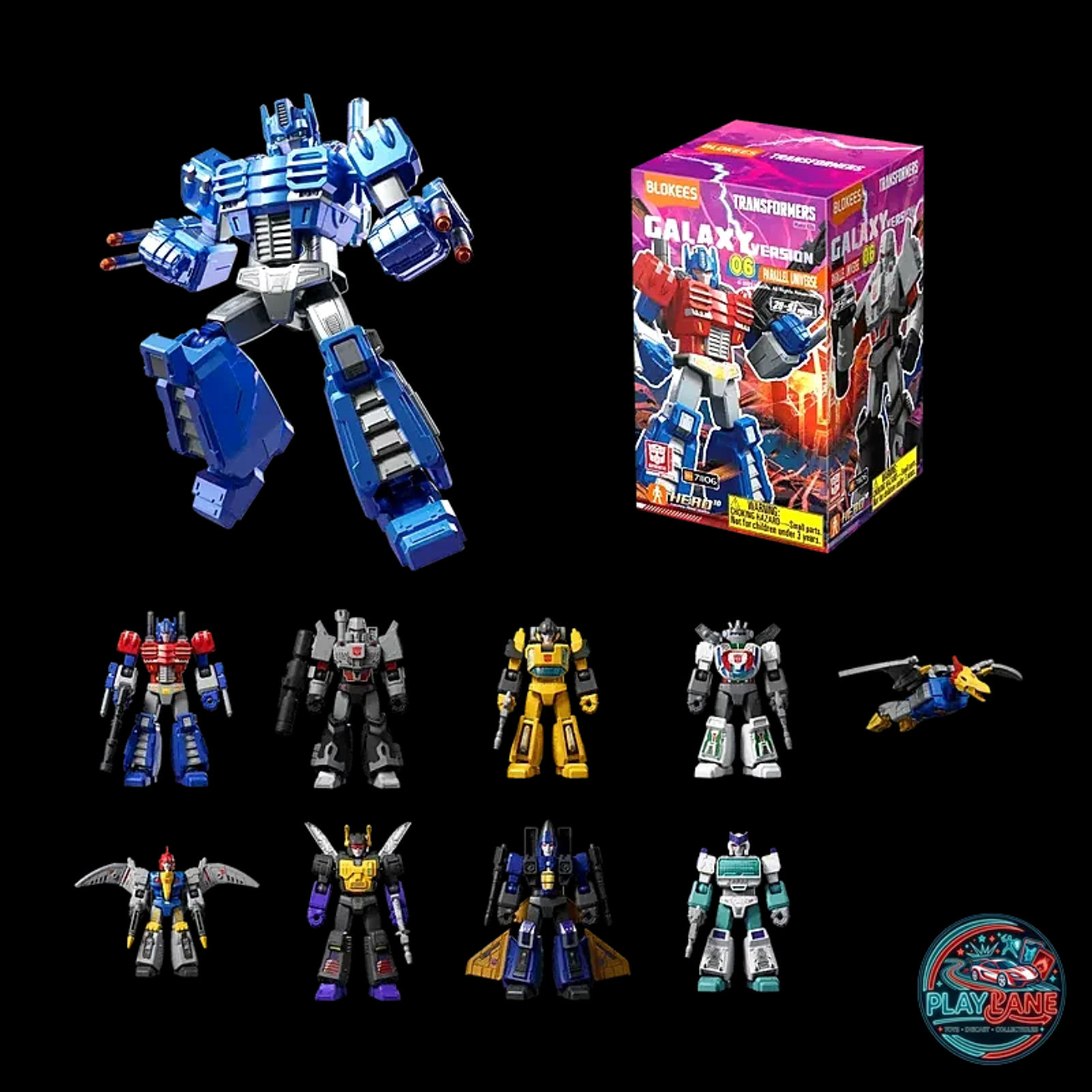 Blokees Transformers Galaxy Version 06: Parallel Universe Blind Box Model Kit - Main View 2