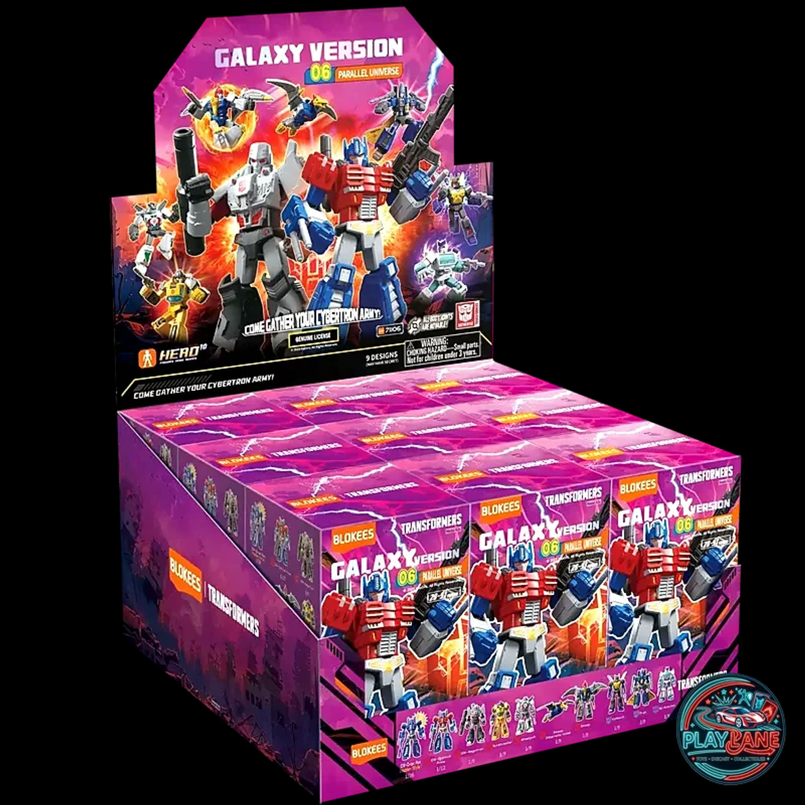 Blokees Transformers Galaxy Version 06: Parallel Universe Blind Box Model Kit - Main View 3