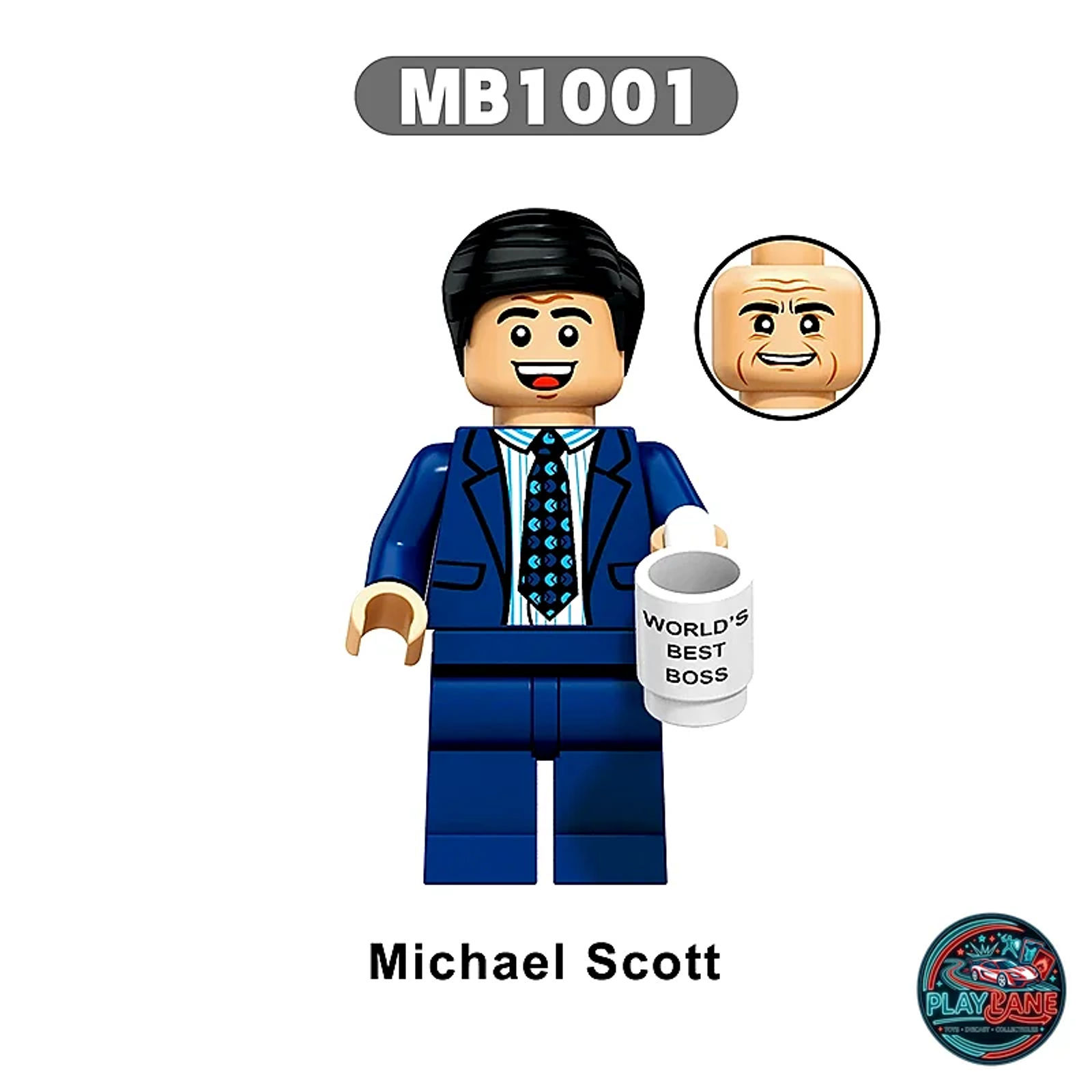 Michael Scott Minifigure (The Office - Dunder Mifflin Regional Manager) - Main View 1