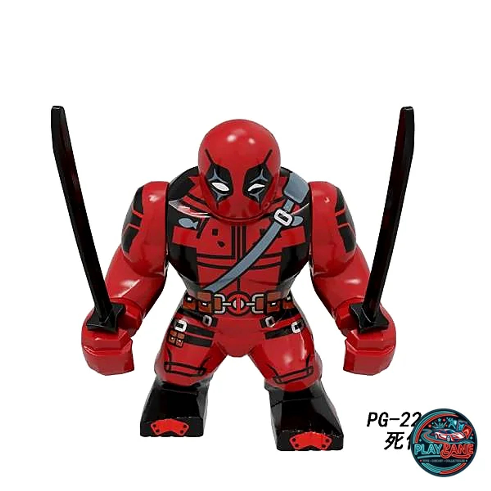 Deadpool BigFig Building Block Figure (POGO PG-2247 Oversized Edition) - Main View 1