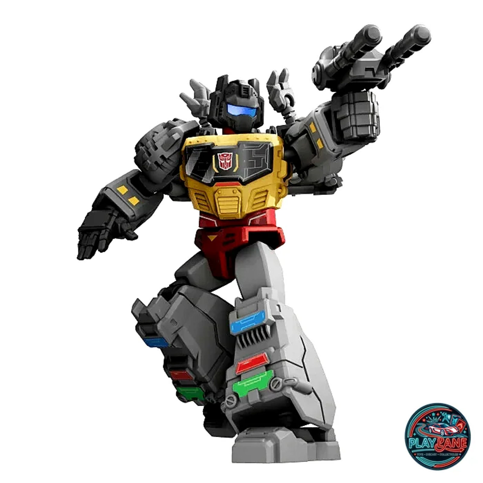 Blokees Transformers Galaxy Version 02 (SOS): Grimlock Robot Mode Model Kit - Main View 1