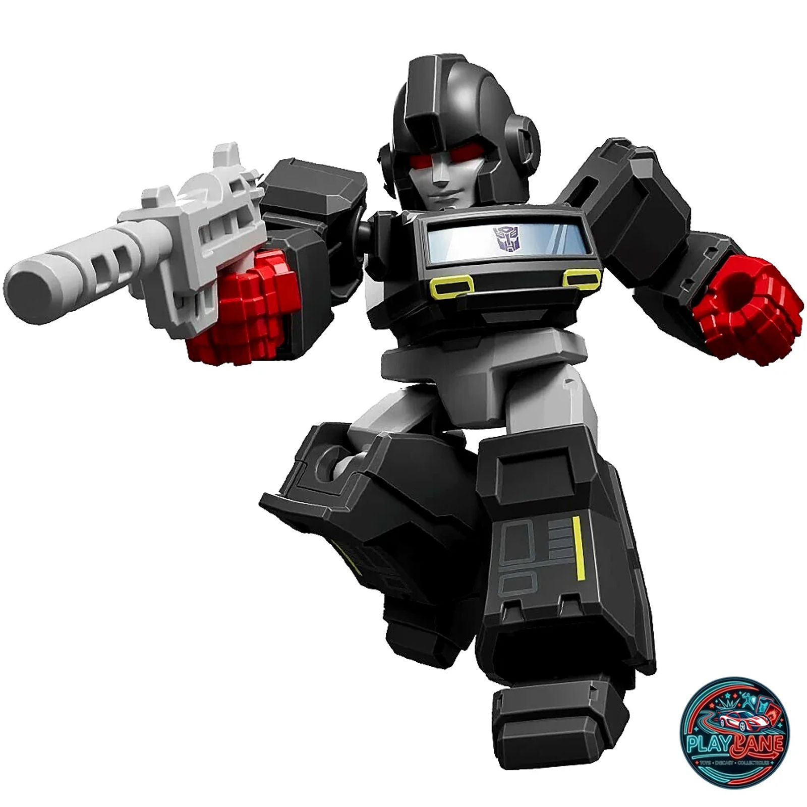 Blokees Transformers Defender Version 02 (The Overthrow): Shattered Glass Ironhide Model Kit - Main View 2