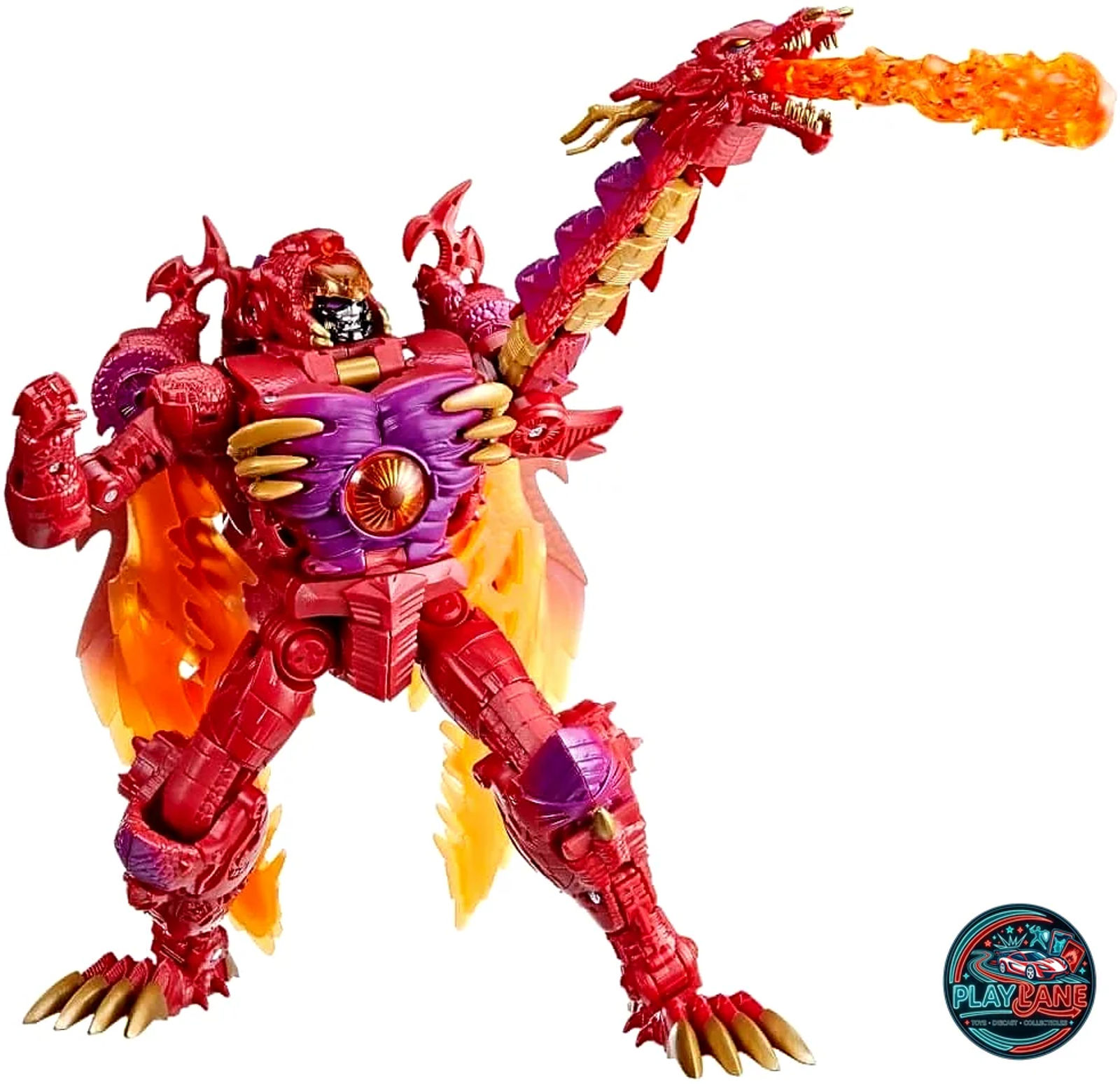 Transformers Legacy Evolution Leader Class: Transmetal II Megatron Action Figure (New & Sealed) - Main View 5