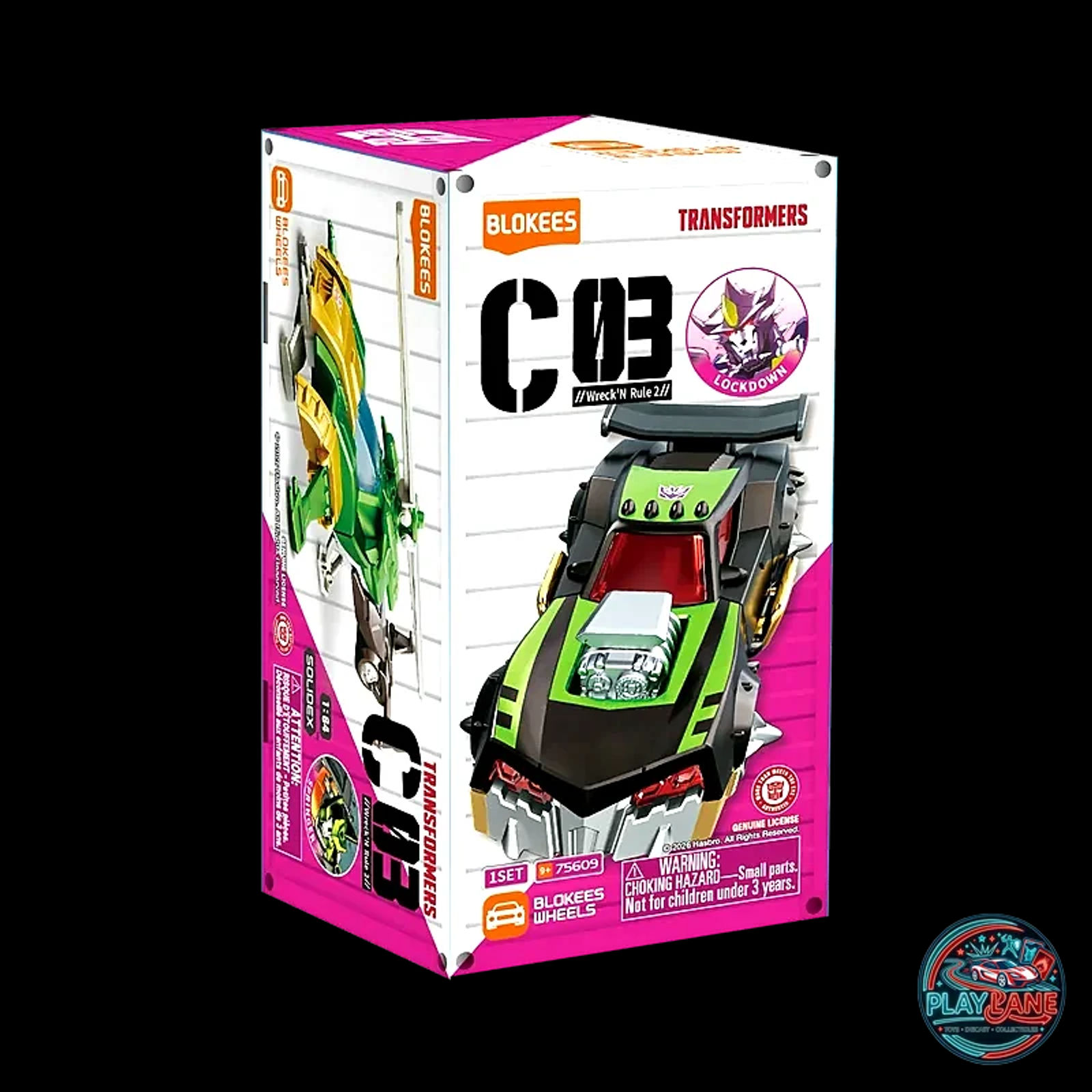 Blokees Transformers Wheels Series C03: Wreck 'N Rule 2 Vehicle Model Kit (Blind Box) - Main View 1